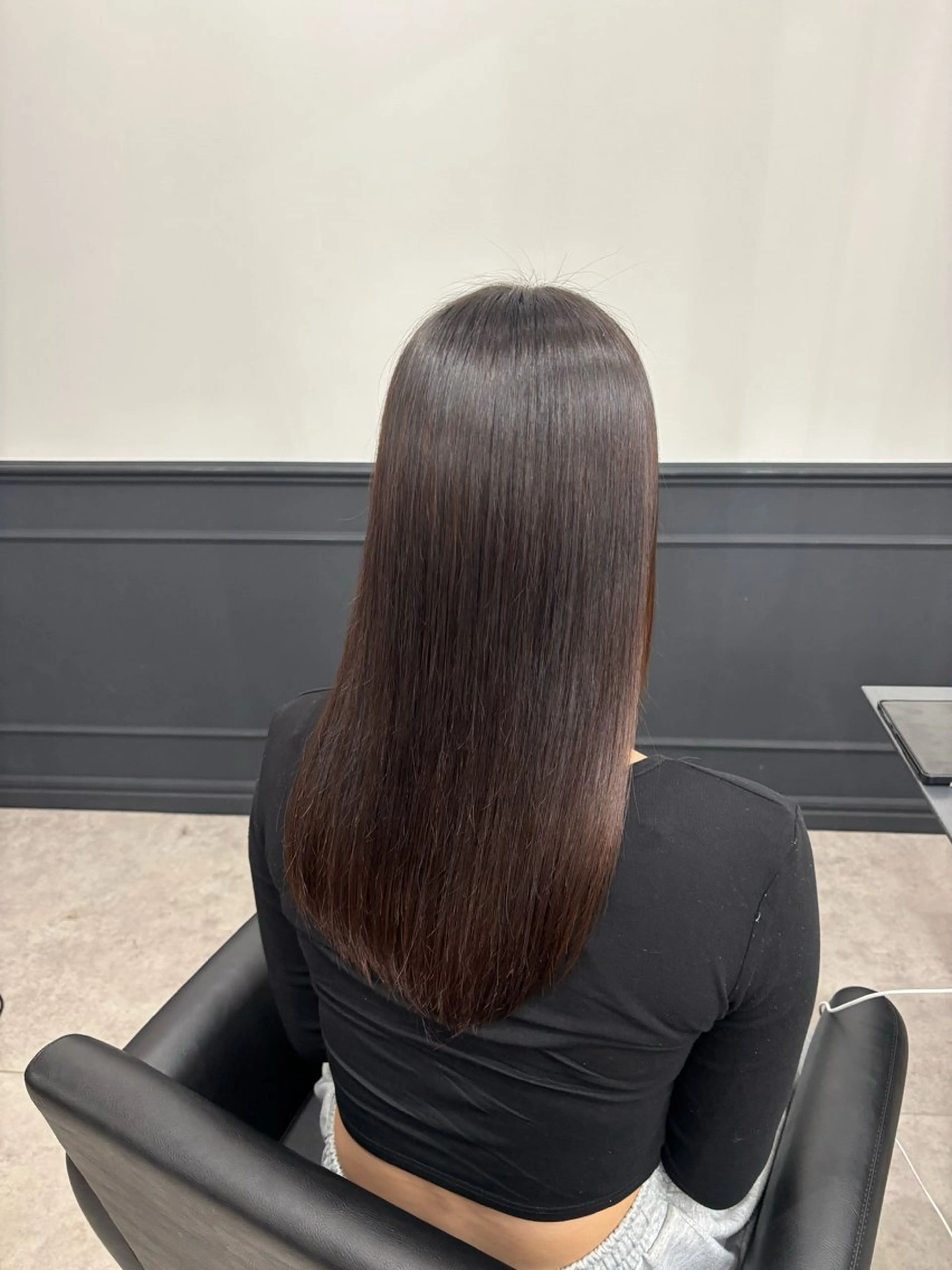 セミロング 髪質改善 長谷川 さくらのヘアスタイル