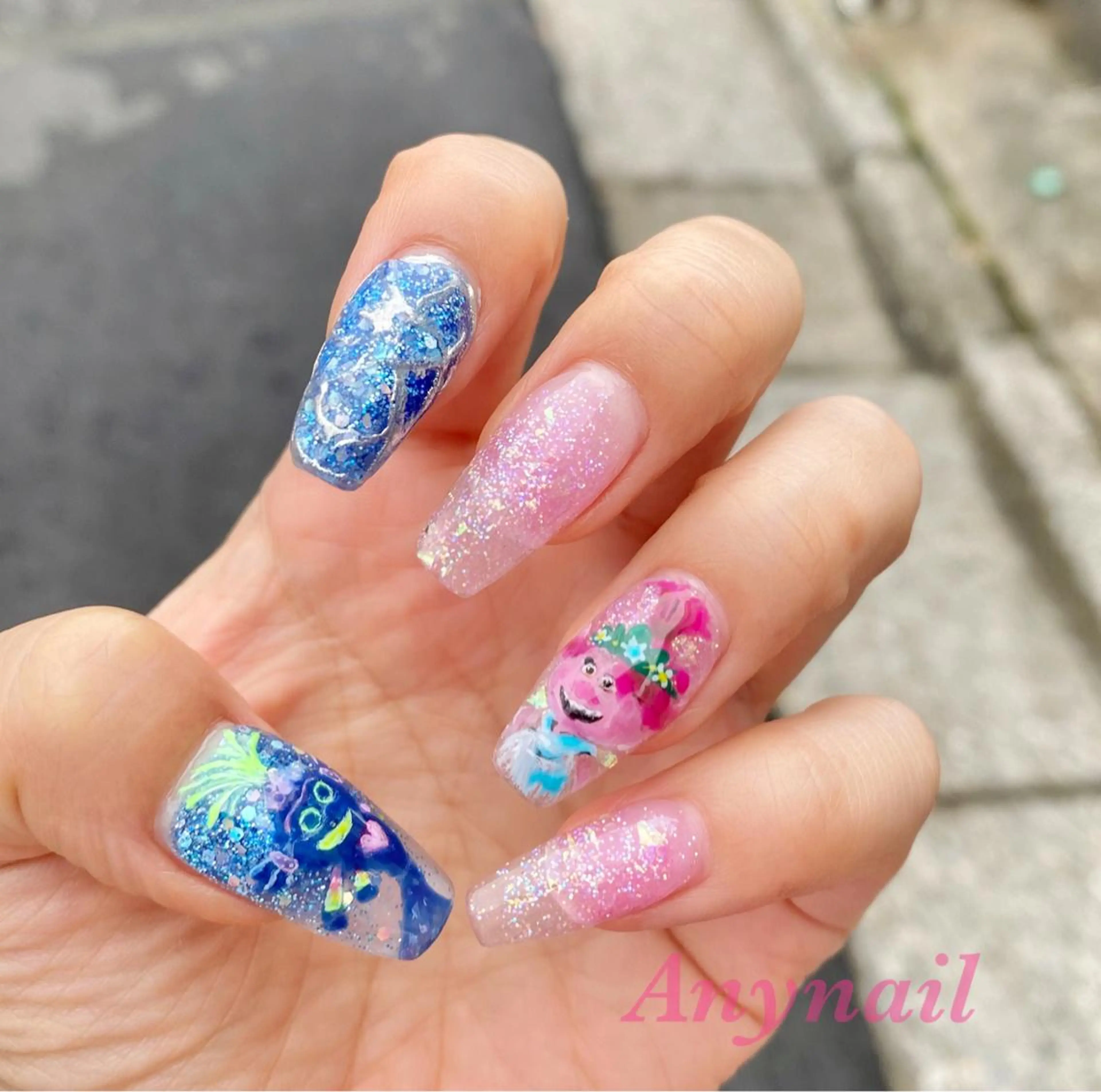 ネイル アートネイル スカルプネイル 岩澤 恵子のネイルデザイン