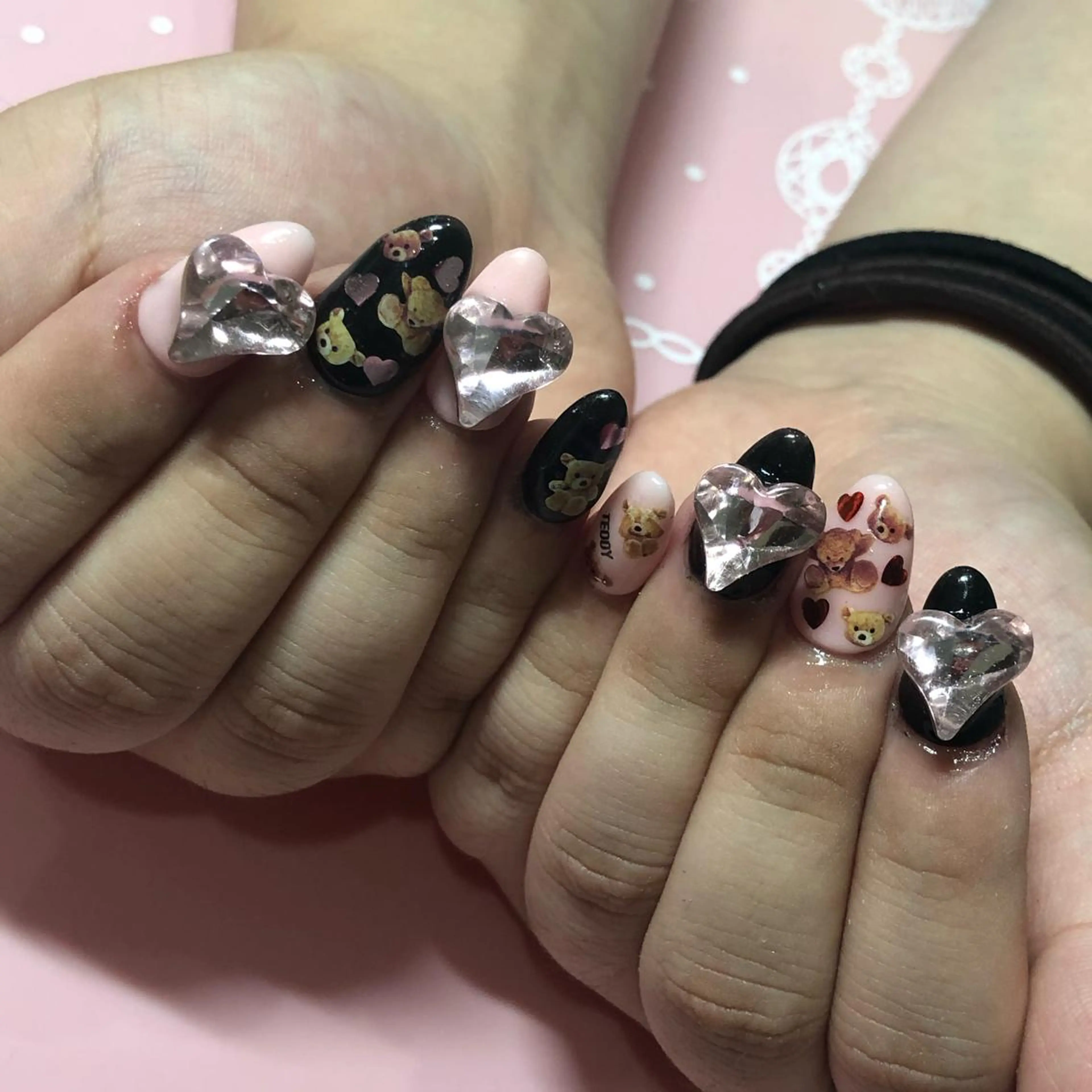 ショート ネイル ハンドネイル 《LB》ラブリエ Nail&eyeのマツエク・マツパデザイン