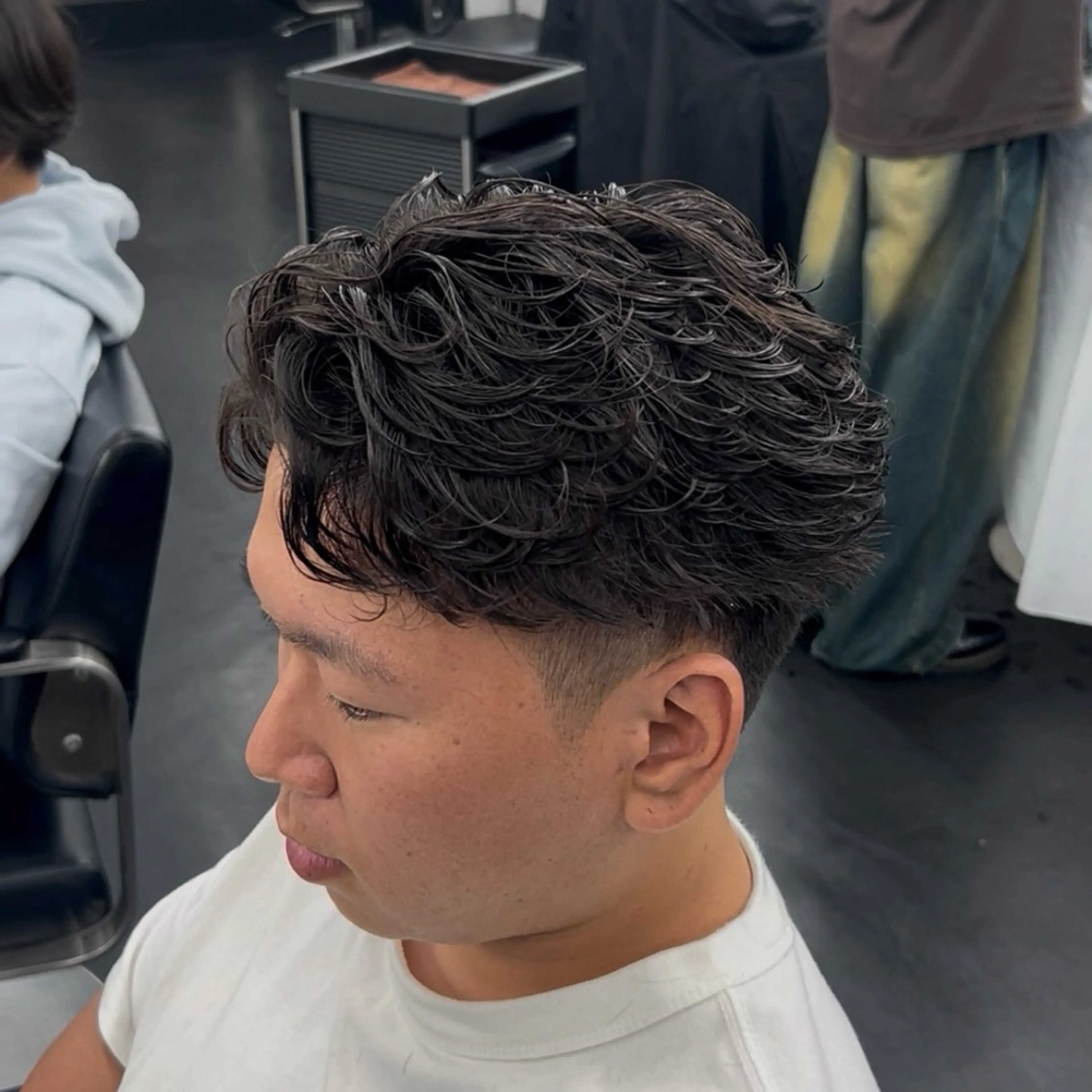 パーマ メンズ カット パーマ メンズ特化🔥 田上舶斗/横浜/のヘアスタイル