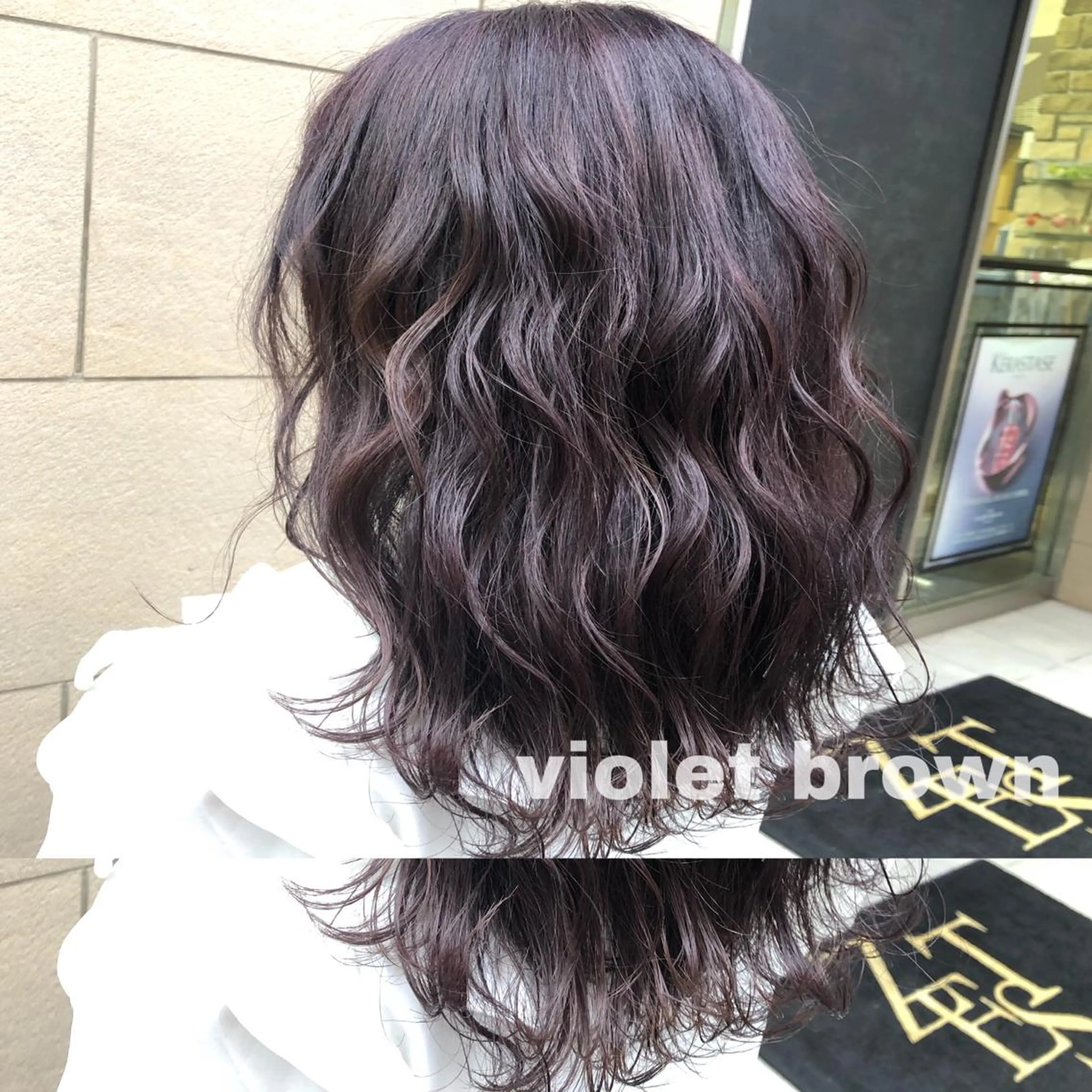 ロング カラー ヘアアレンジ TSUNA 🌙 Lim 五反田のマツエク・マツパデザイン