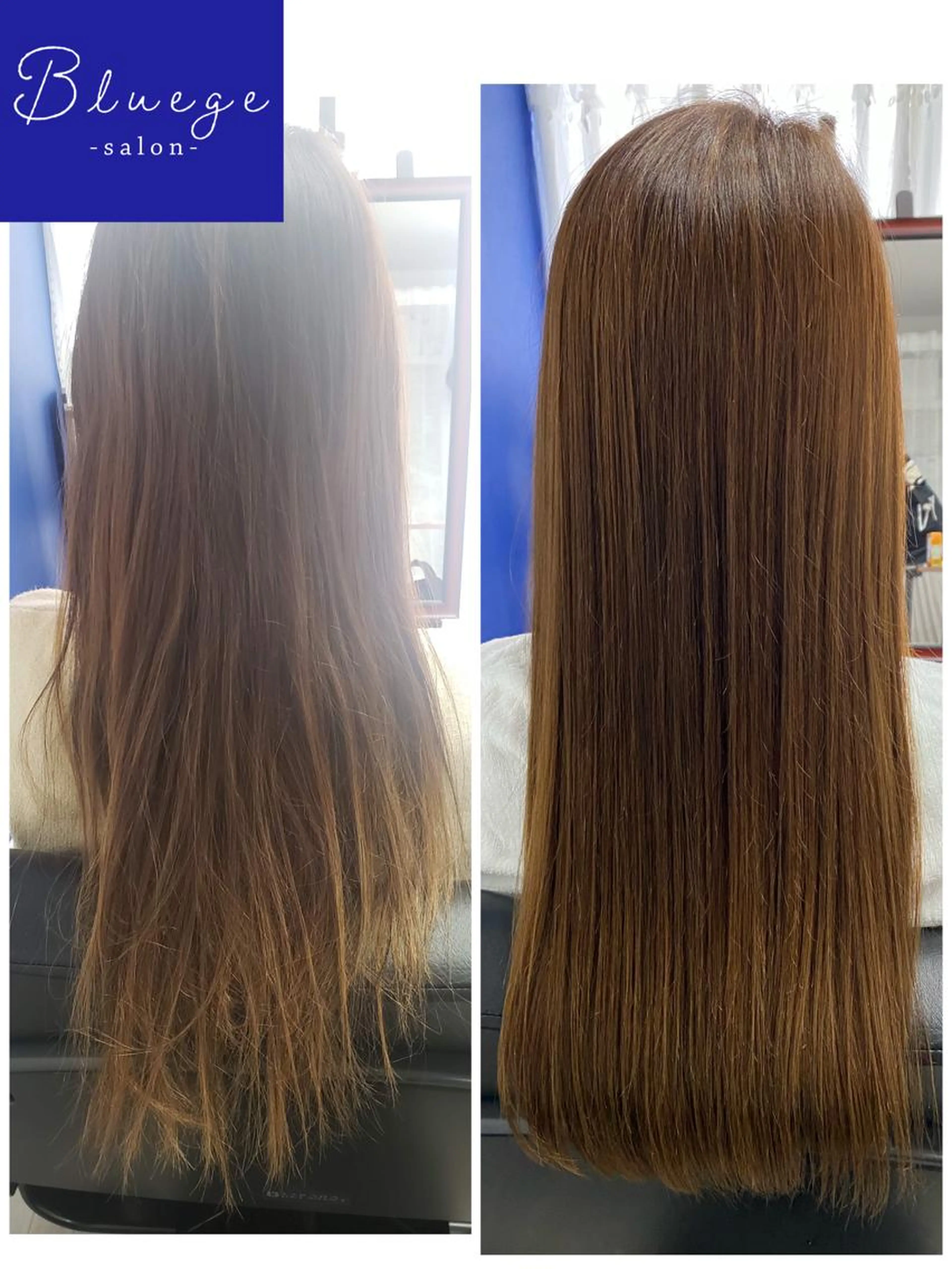 ダメージによるウネリやエイジング毛をキャンセルする💁‍♀️サイエンスアクアトリートメント💫（肩甲骨以上）ロングの写真