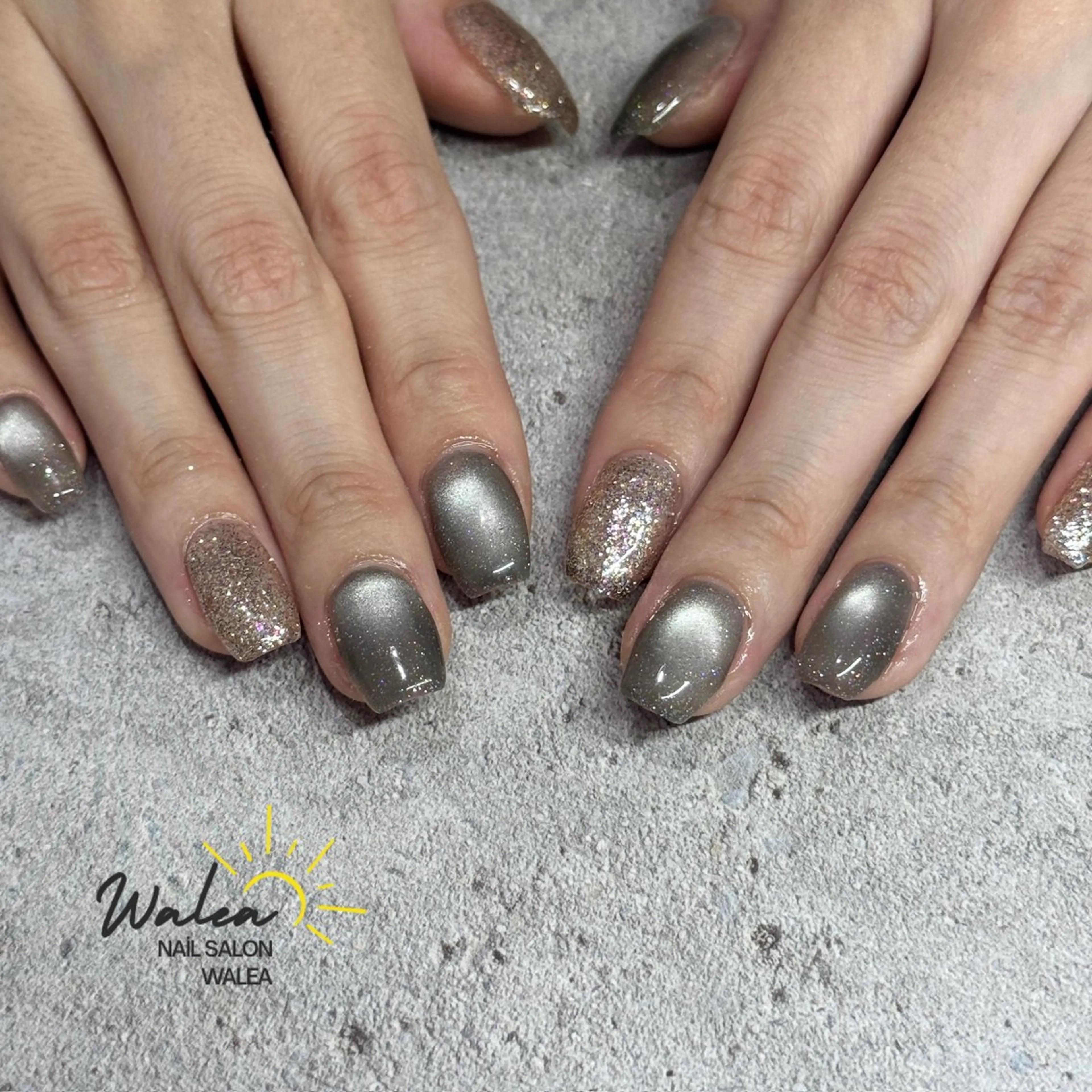 ネイル ハンドネイル nail salon waleaのネイルデザイン