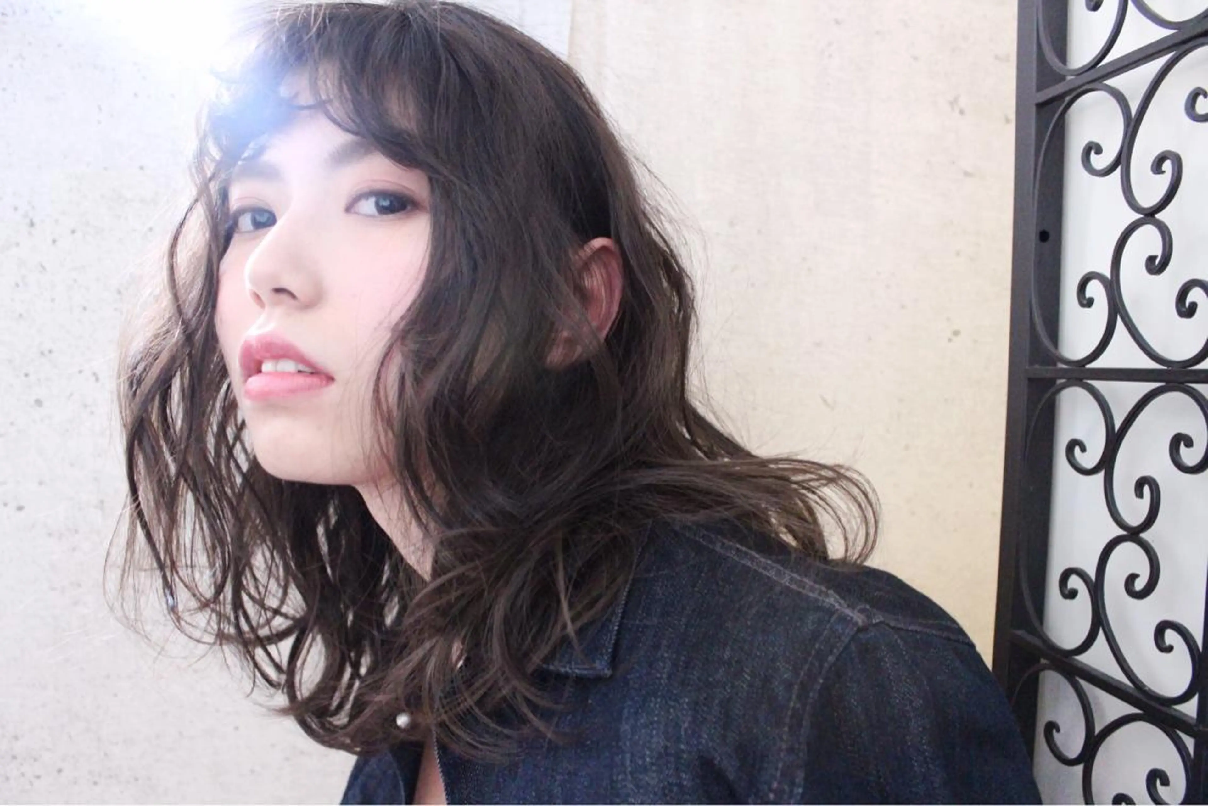 セミロング カラー パーマ ooit 【オーイット】のヘアスタイル