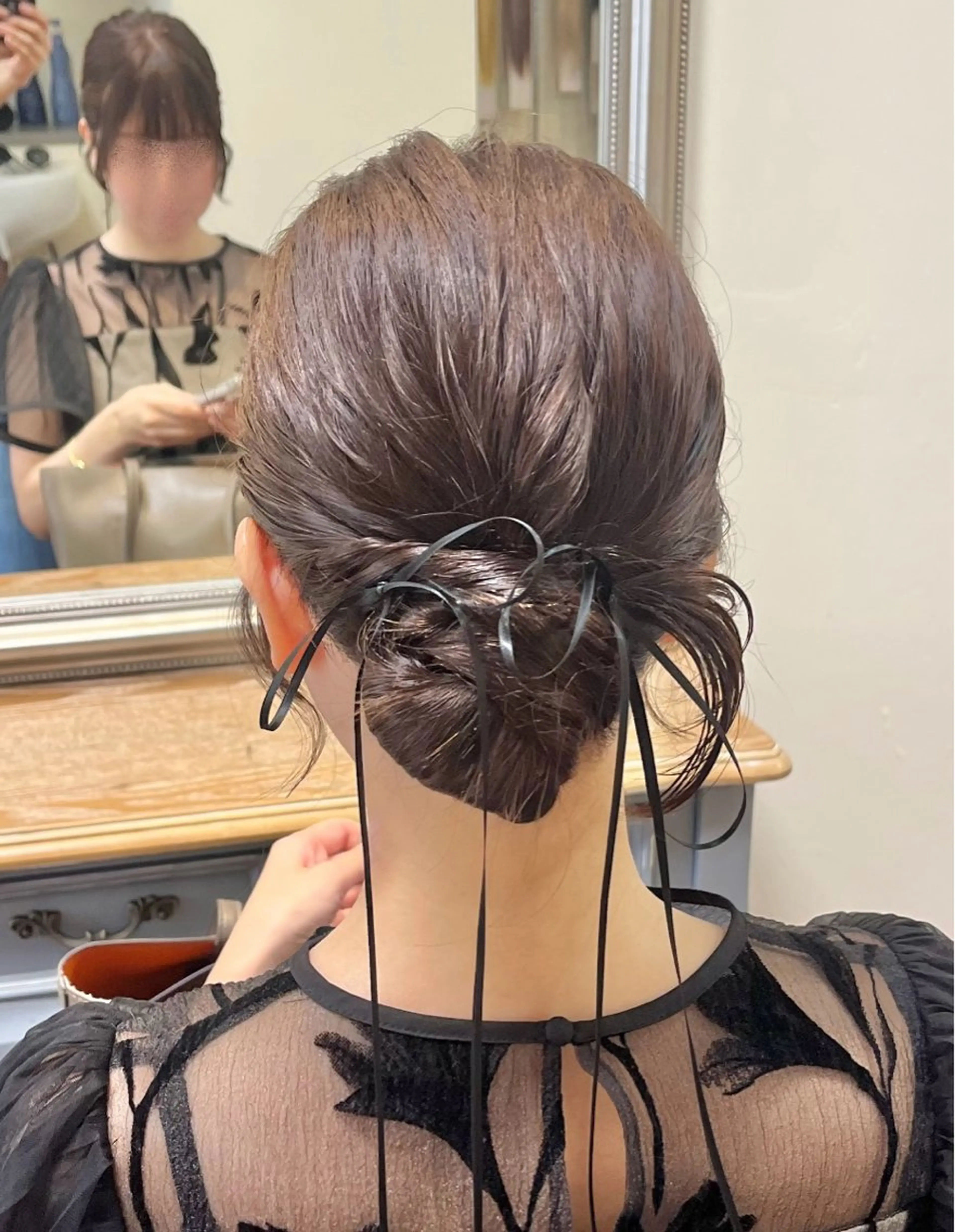 ロング 君山 希美のヘアスタイル