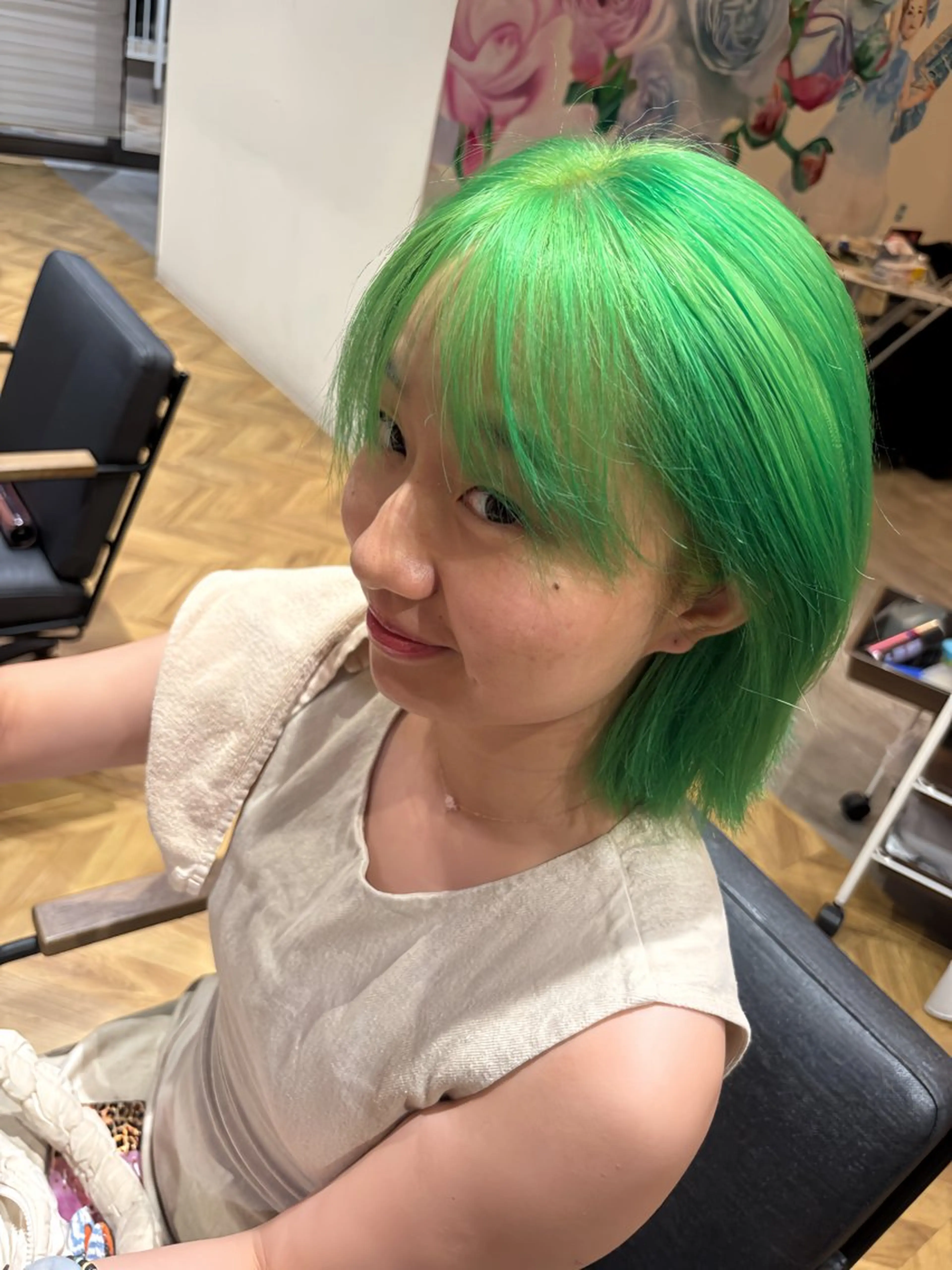 カラー ブリーチ 透明感カラー RICHOUR豊中/ hirakuのヘアスタイル