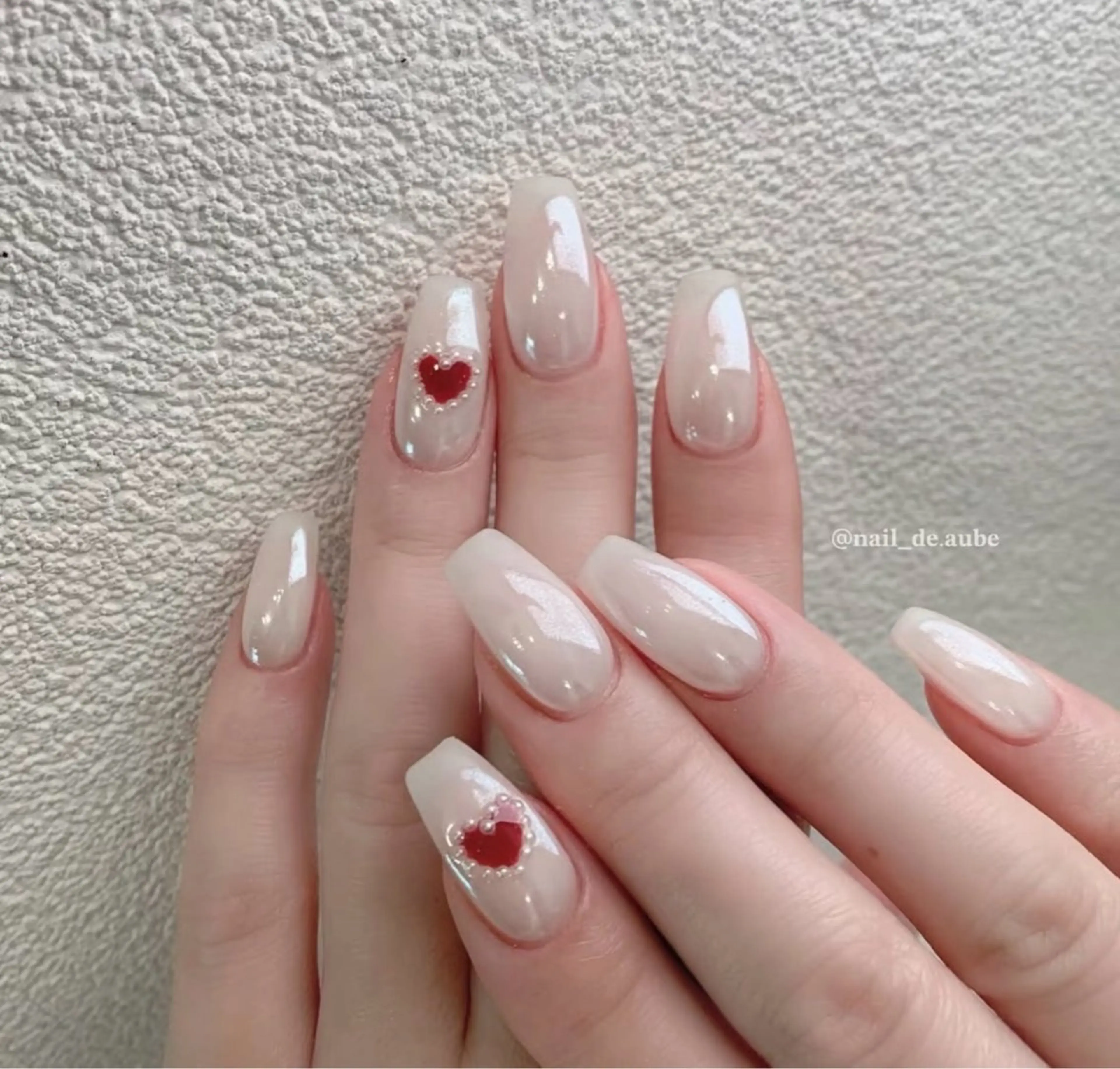 ネイル ハンドネイル Theone栄店 赤松のネイルデザイン