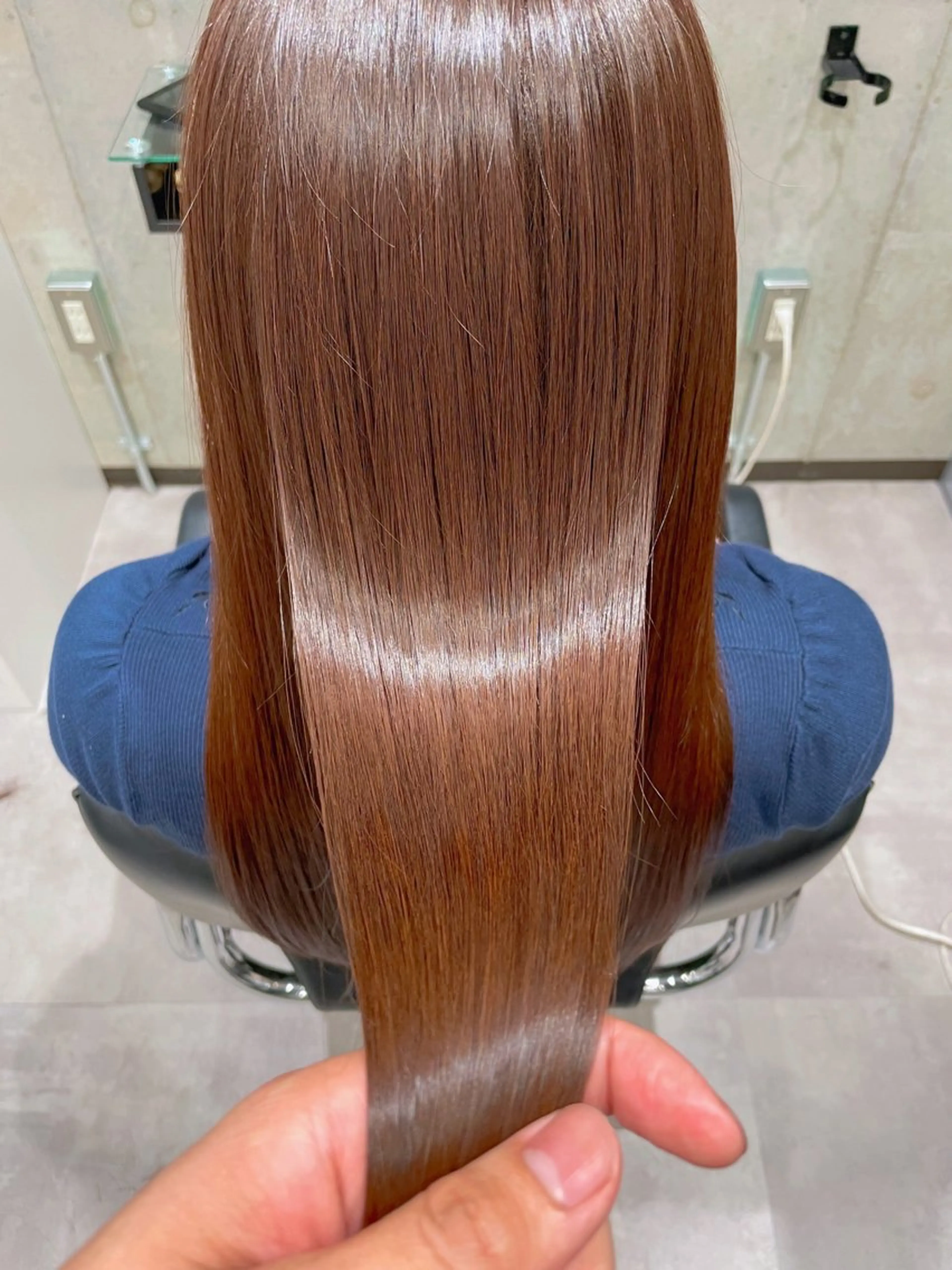 カラー ヘアカラー ドライ カット✂️髪質改善のヘアスタイル