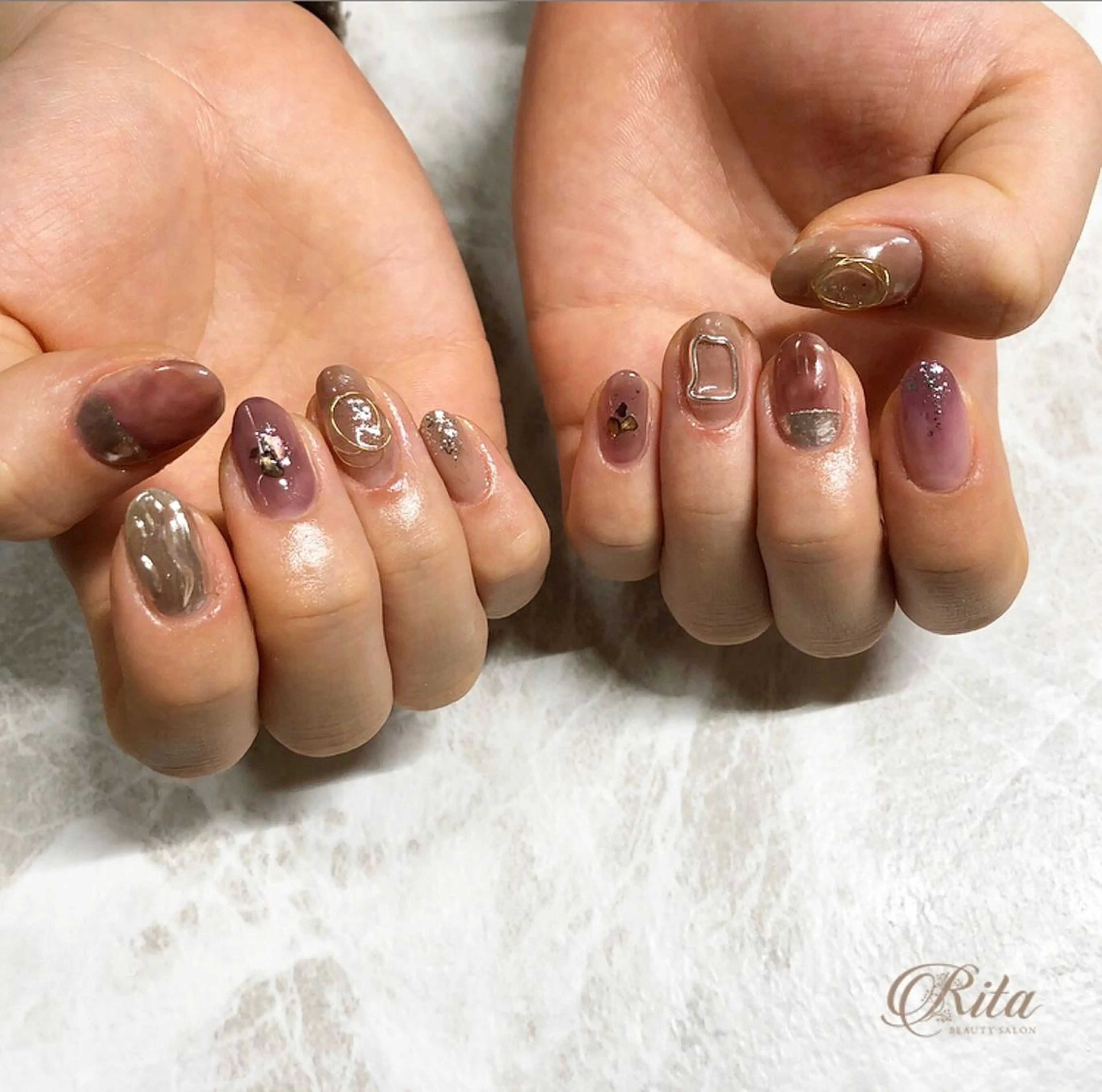 ネイル Rio 𓍼のネイルデザイン