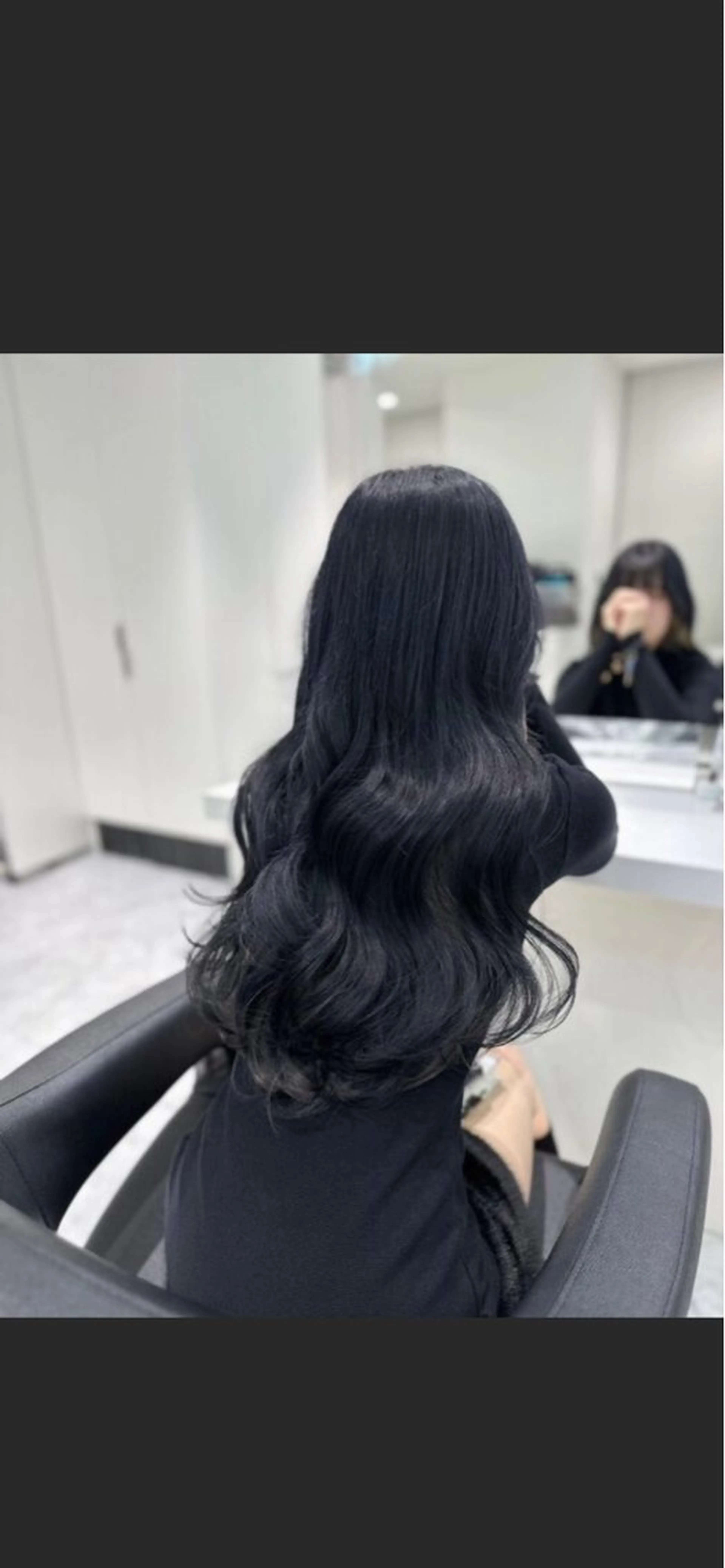 セミロング ヘアカラー トリートメント しらい しょうたのヘアスタイル