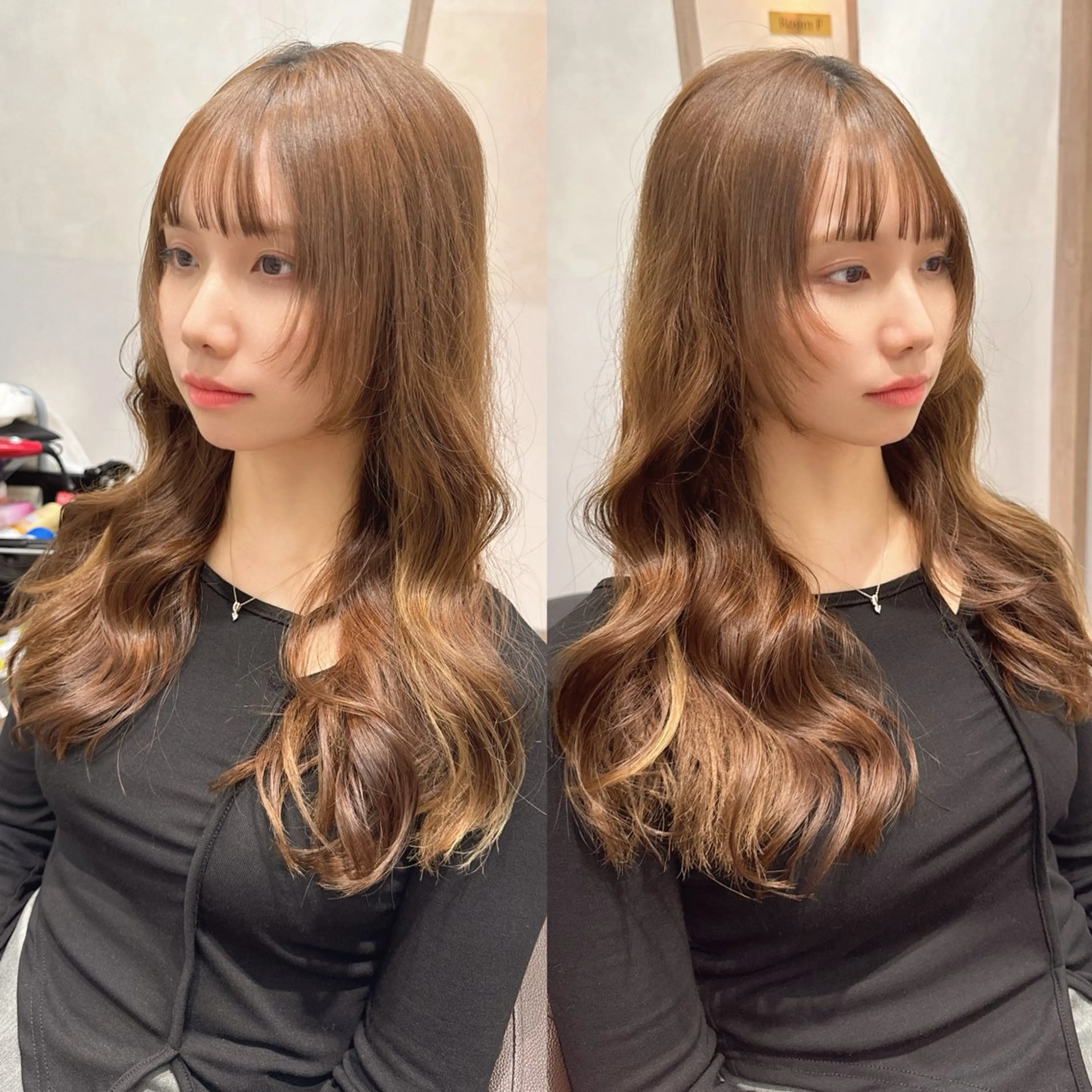 韓国巻きデジタルパーマ+カット+マスクTRの写真