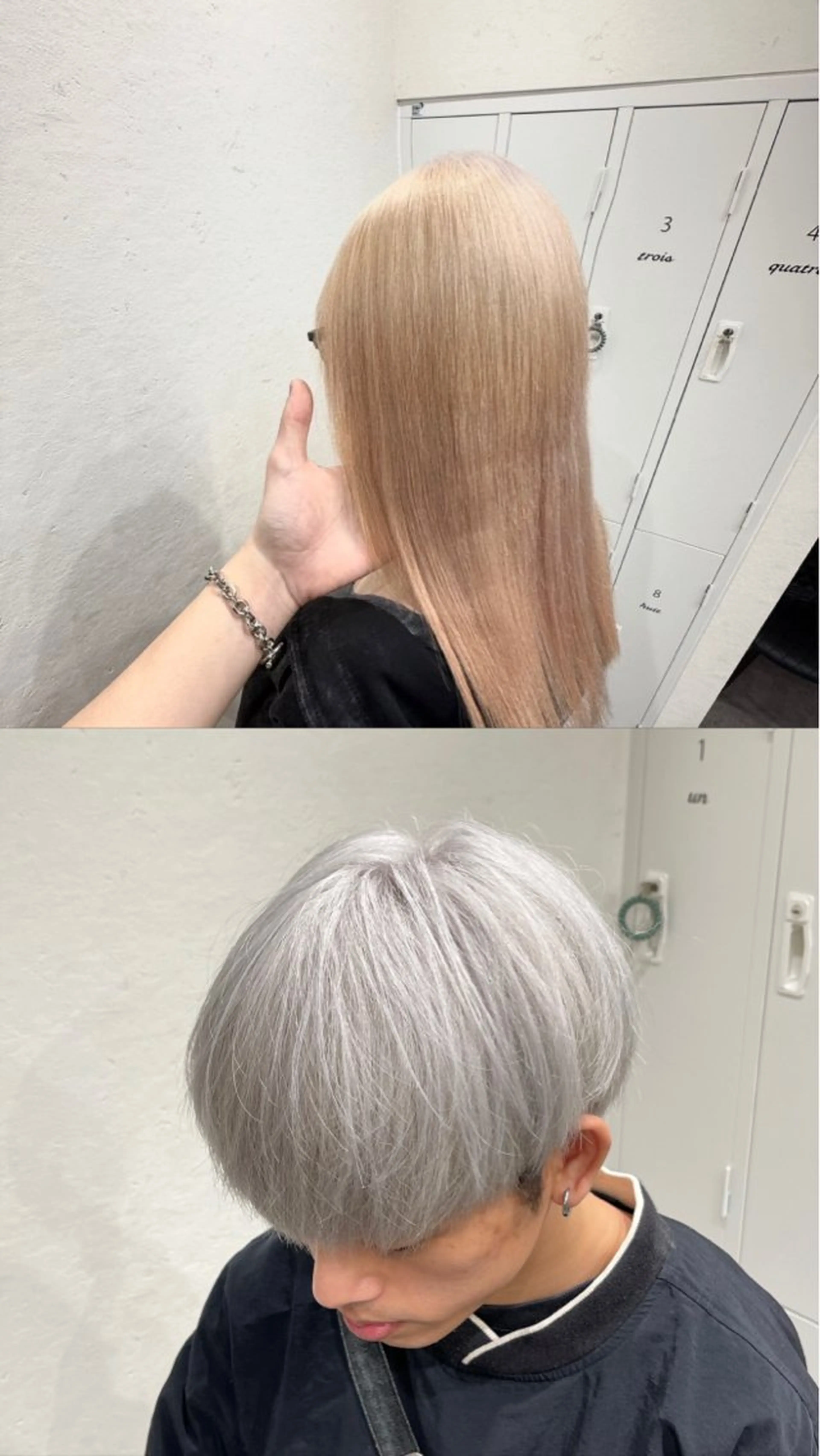 【大人気❗️】✨ブリーチ+ワンカラー +トリートメント✨の写真