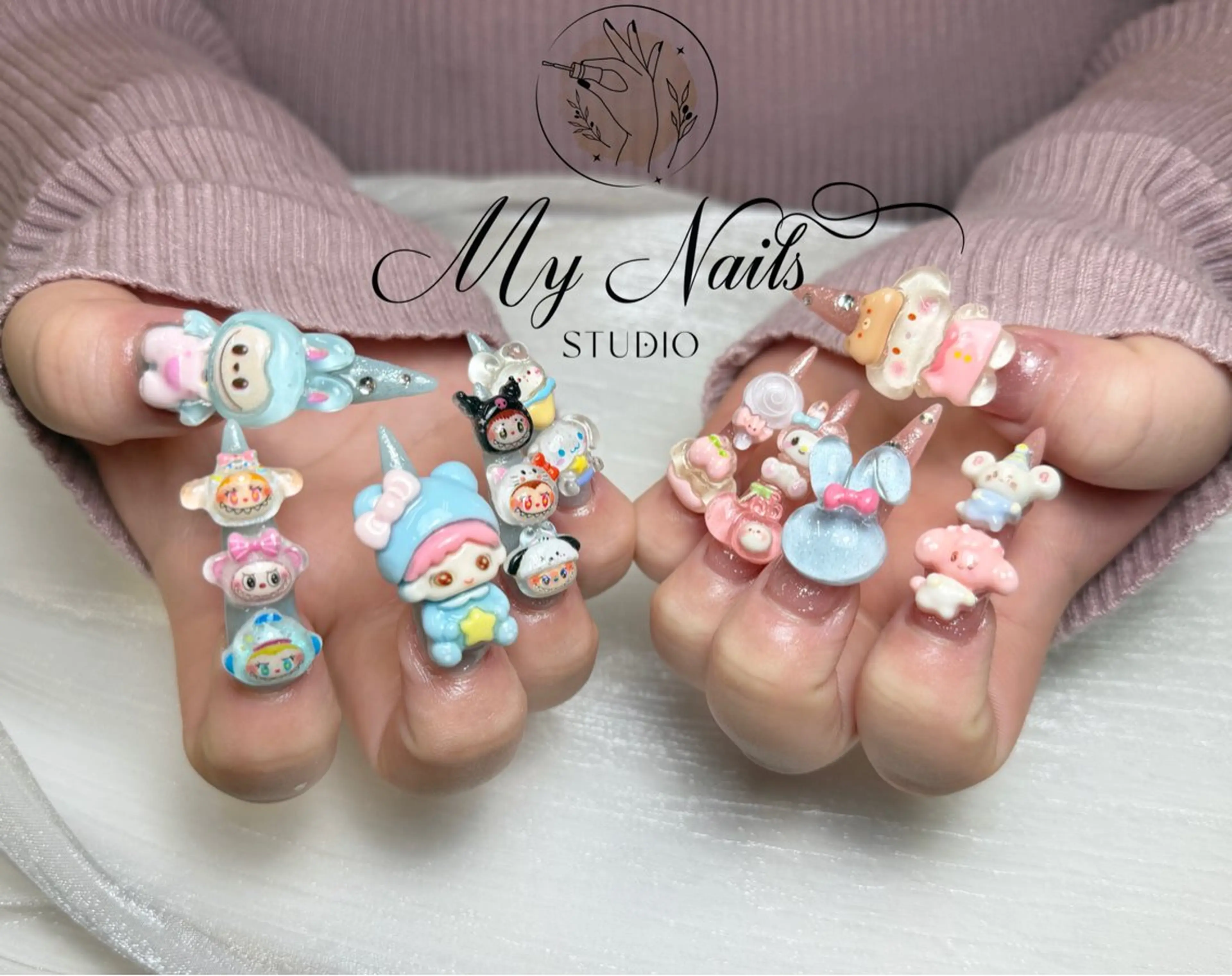 ネイル 長さ出し ハンドネイル My Nail Salonのネイルデザイン