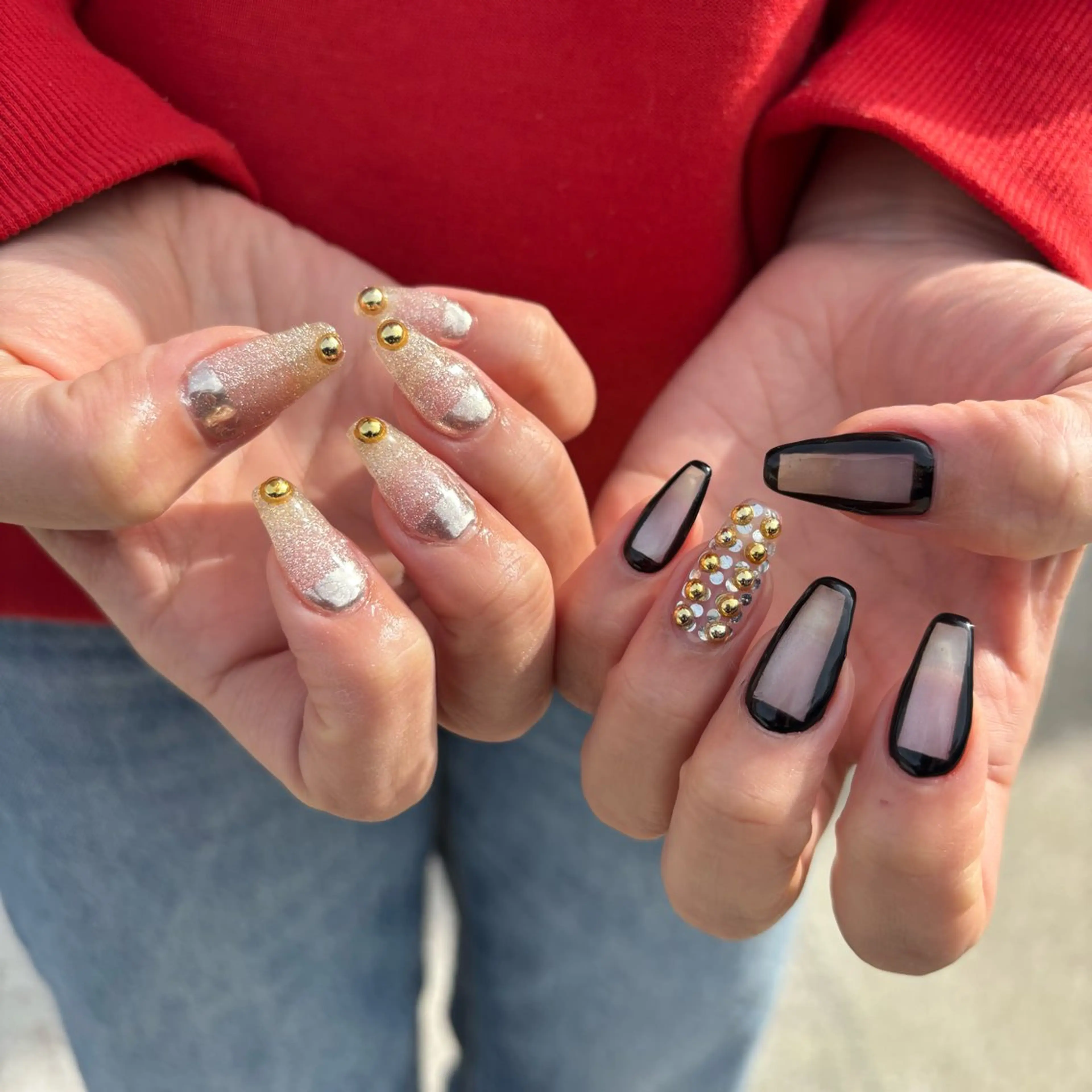 ネイル ハンドネイル Sea  nail by emaのネイルデザイン