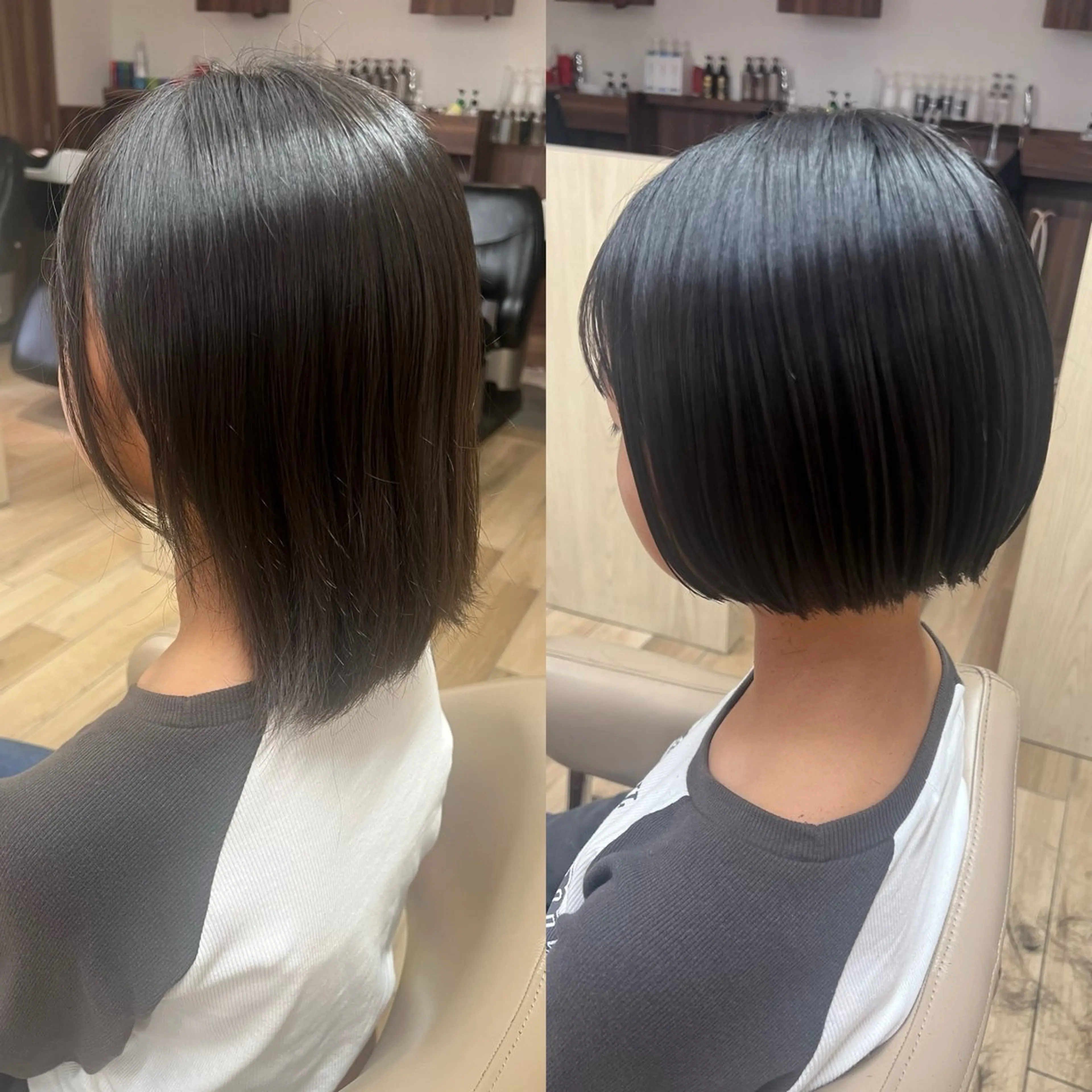 ミディアム 高橋 香奈のヘアスタイル