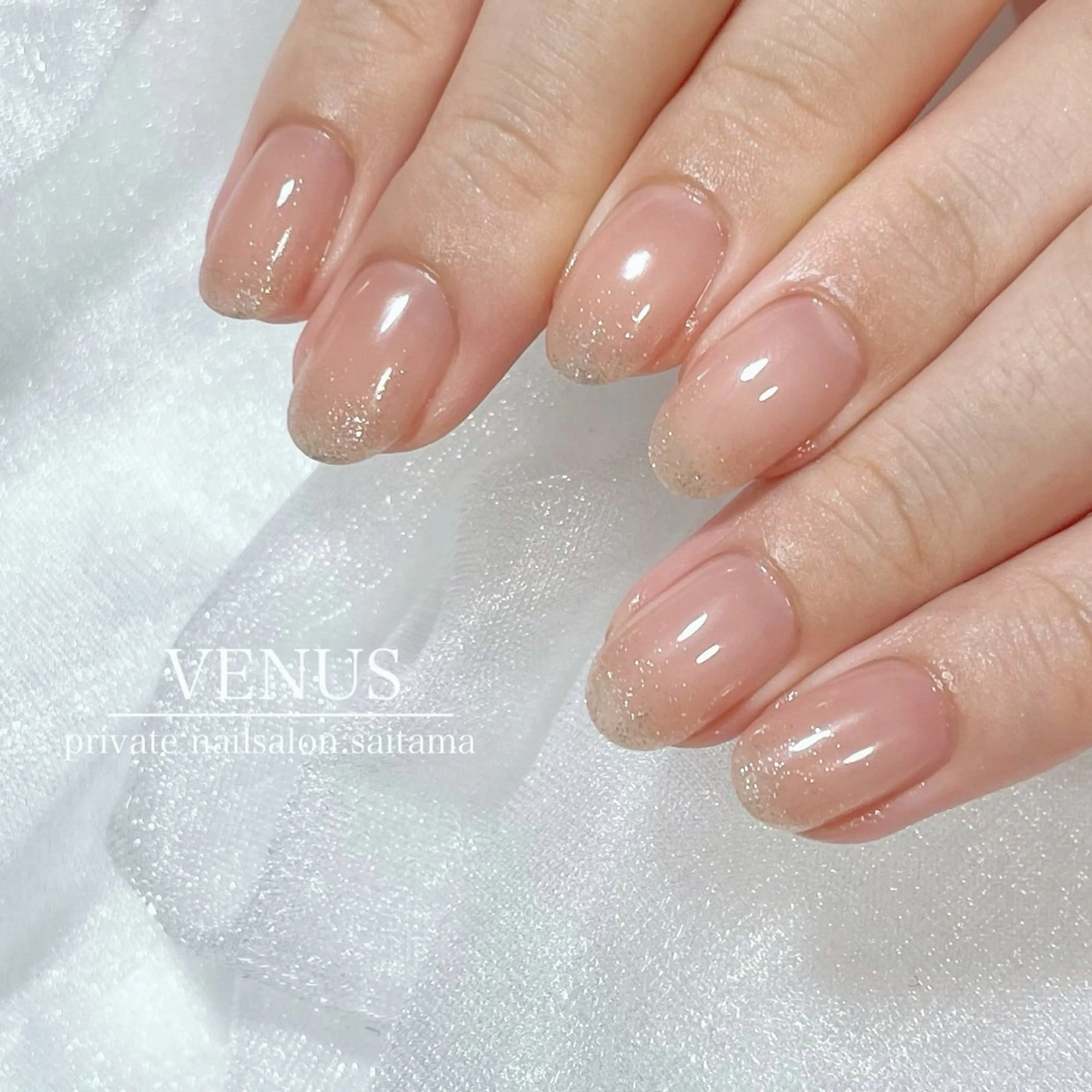 ネイル ジェルネイル ラメ(グリッター) ハンドネイル nailsalon VENUSのネイルデザイン
