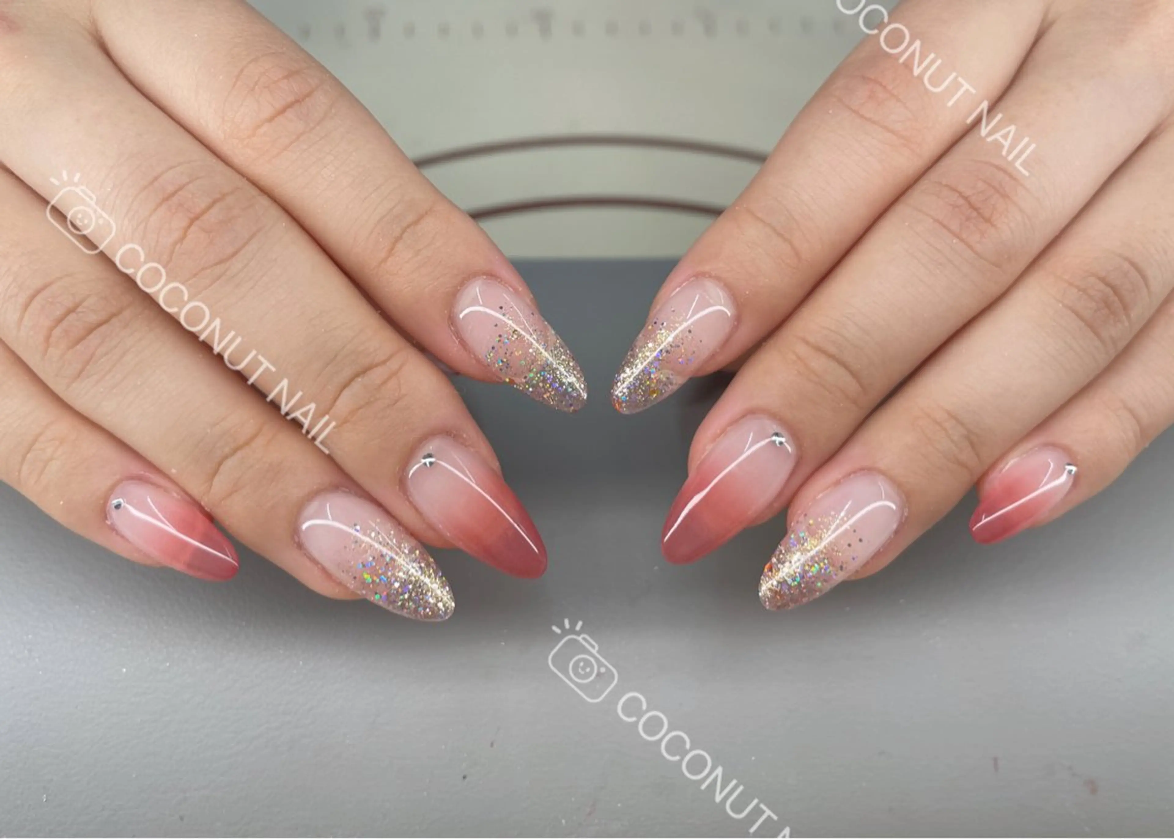 ネイル ハンドネイル 神田 ココナッツのネイルデザイン