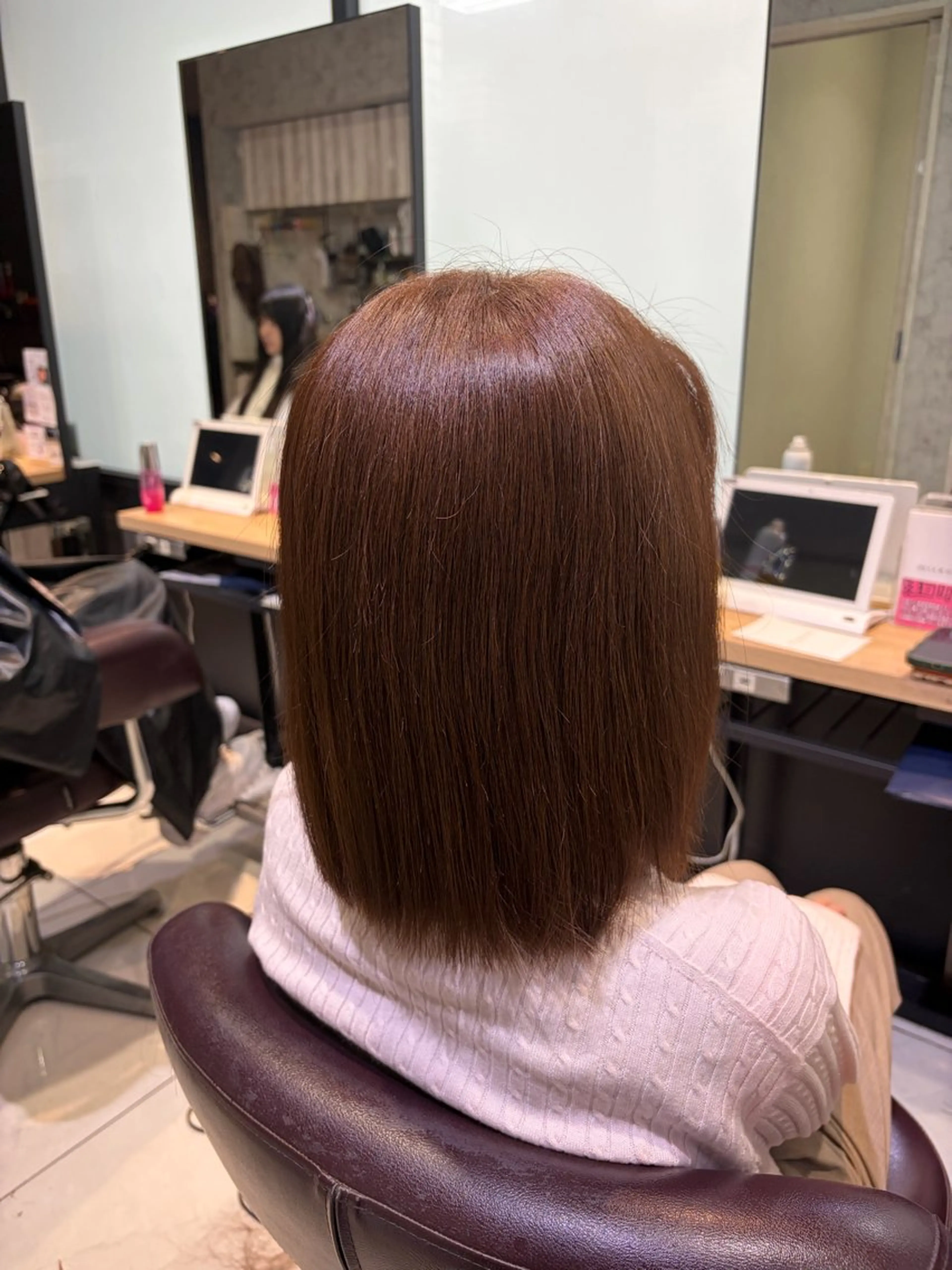 ロング カラー ヘアカラー 🫧暖色艶カラ ー❤️🫧Kyaraのヘアスタイル