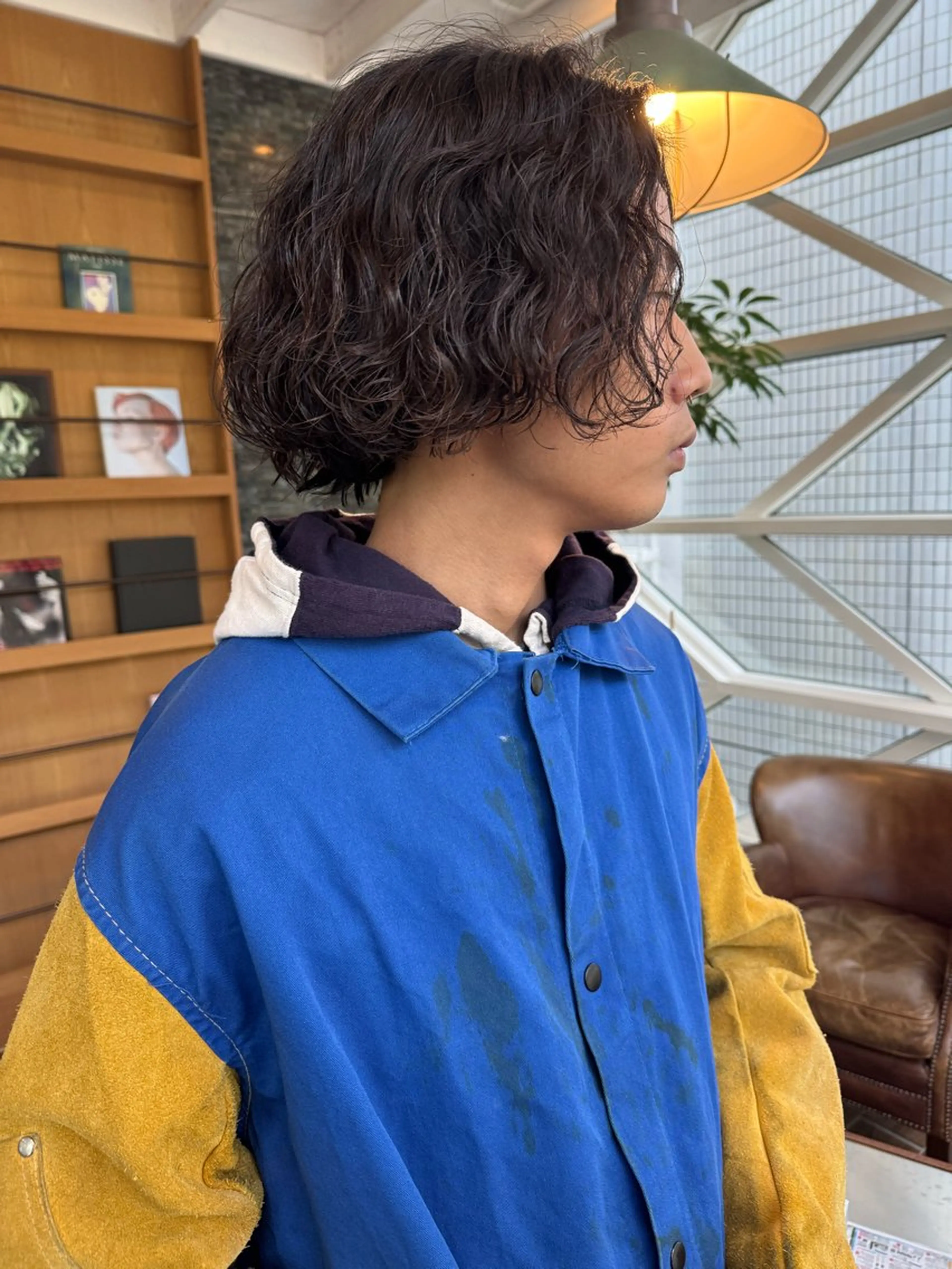 パーマ メンズ メンズパーマ スパイラルパーマ カット パーマ 村上 輝のヘアスタイル