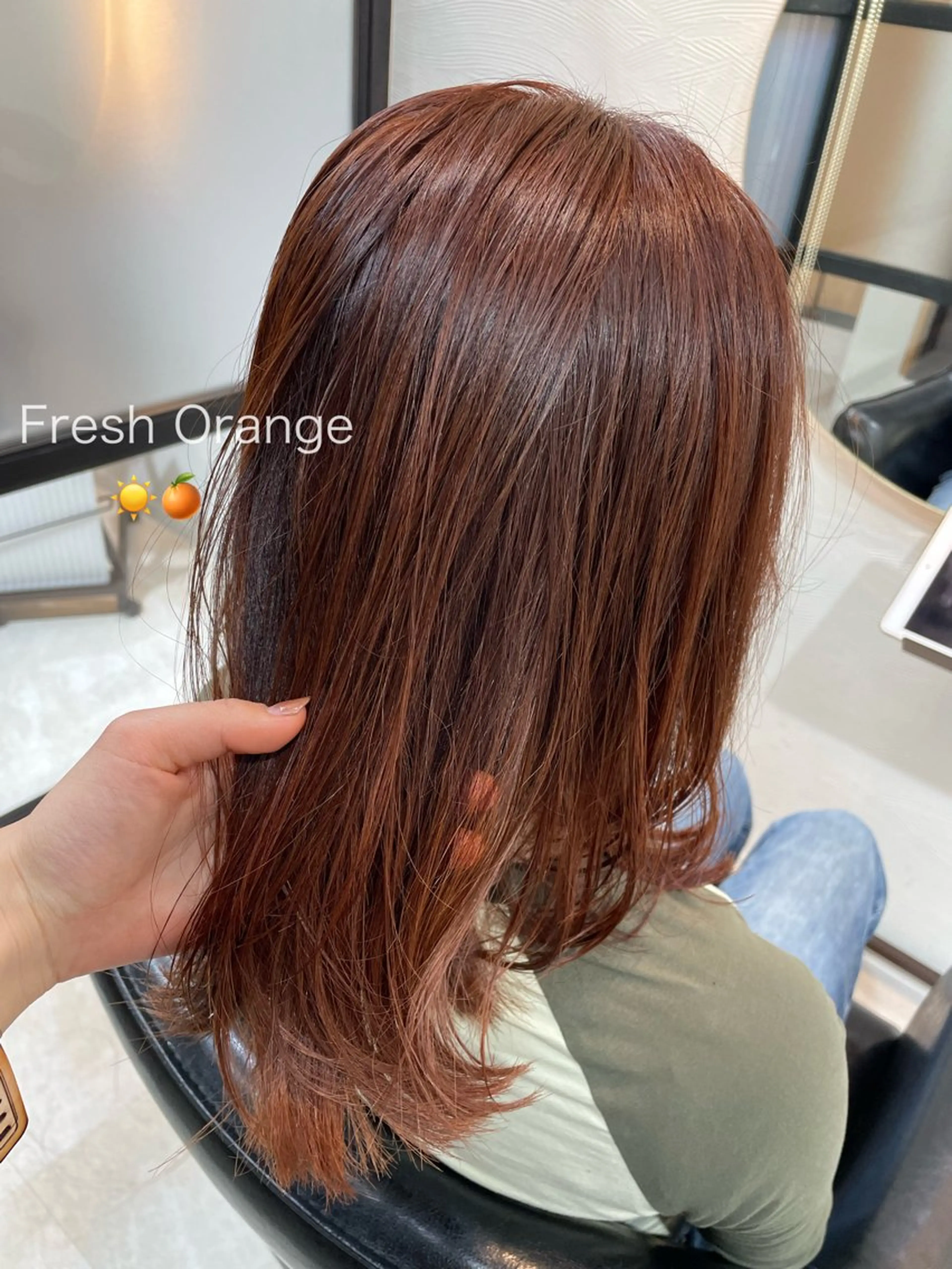 ミディアム カラー 🍒透明感カラー NO.1/ララ🍒のヘアスタイル