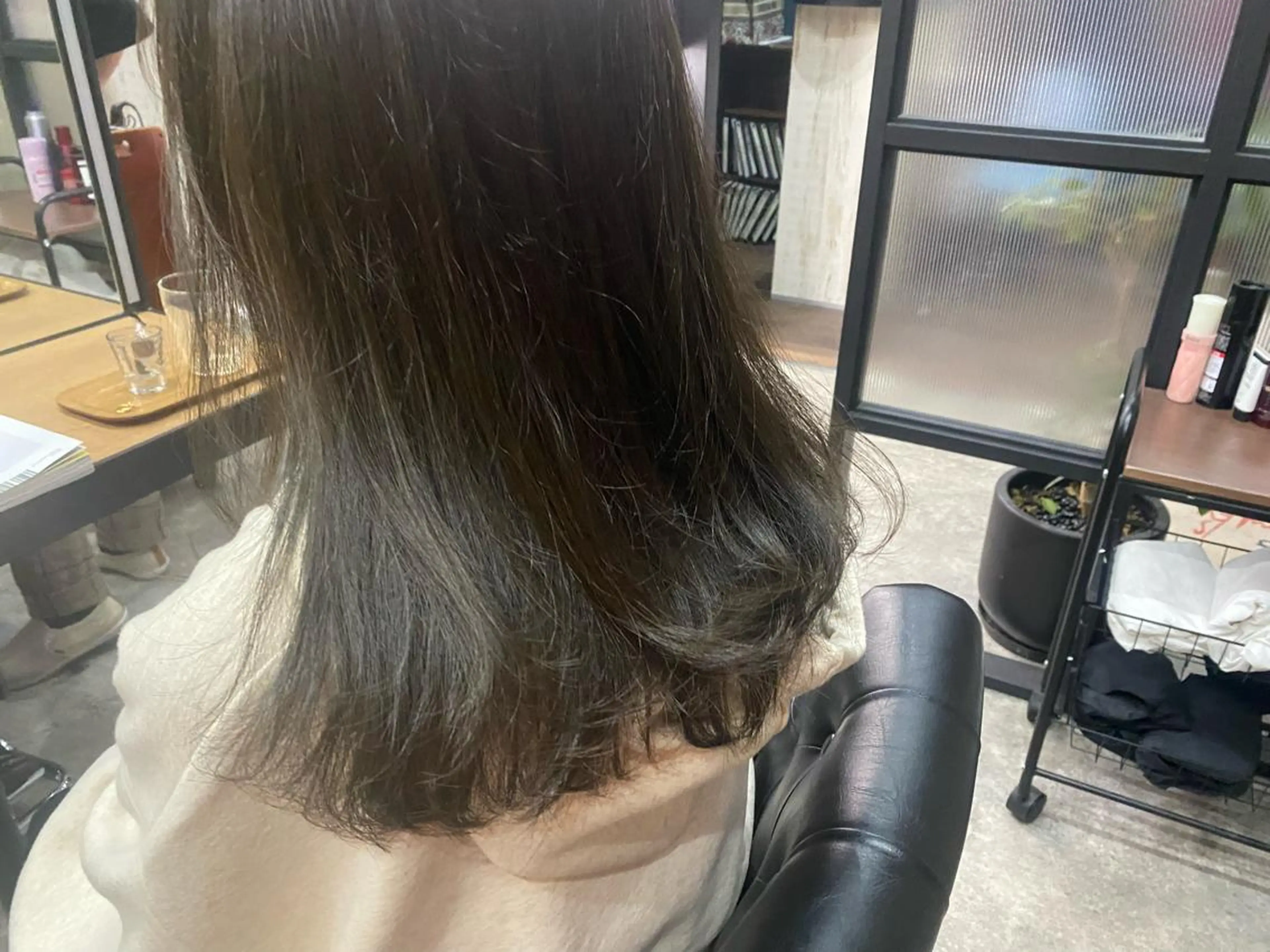 《ミニモからご予約2回目の方》似合わせカット+透明感カラー10%off🌿の写真