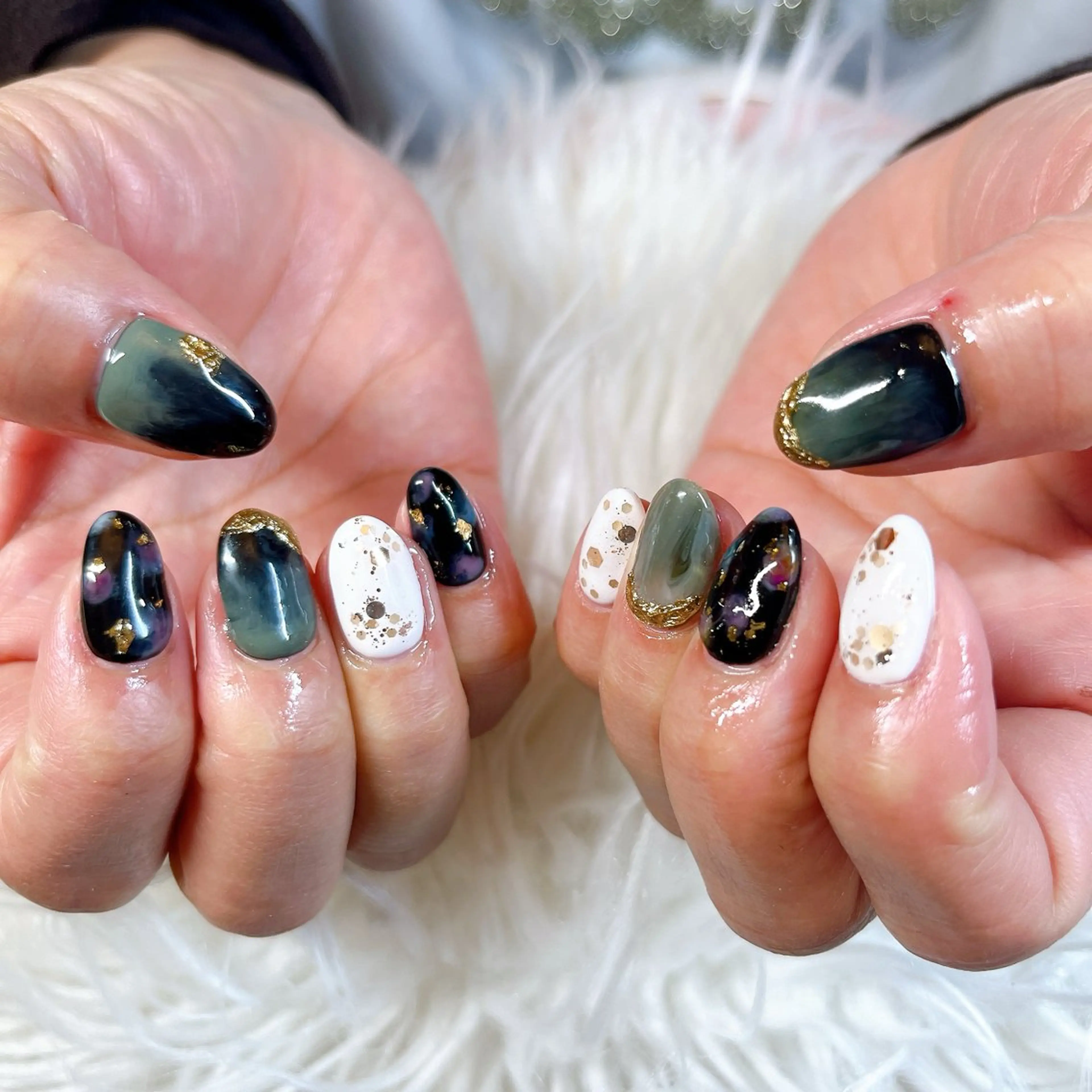 ネイル ハンドネイル 根津 綾子のネイルデザイン