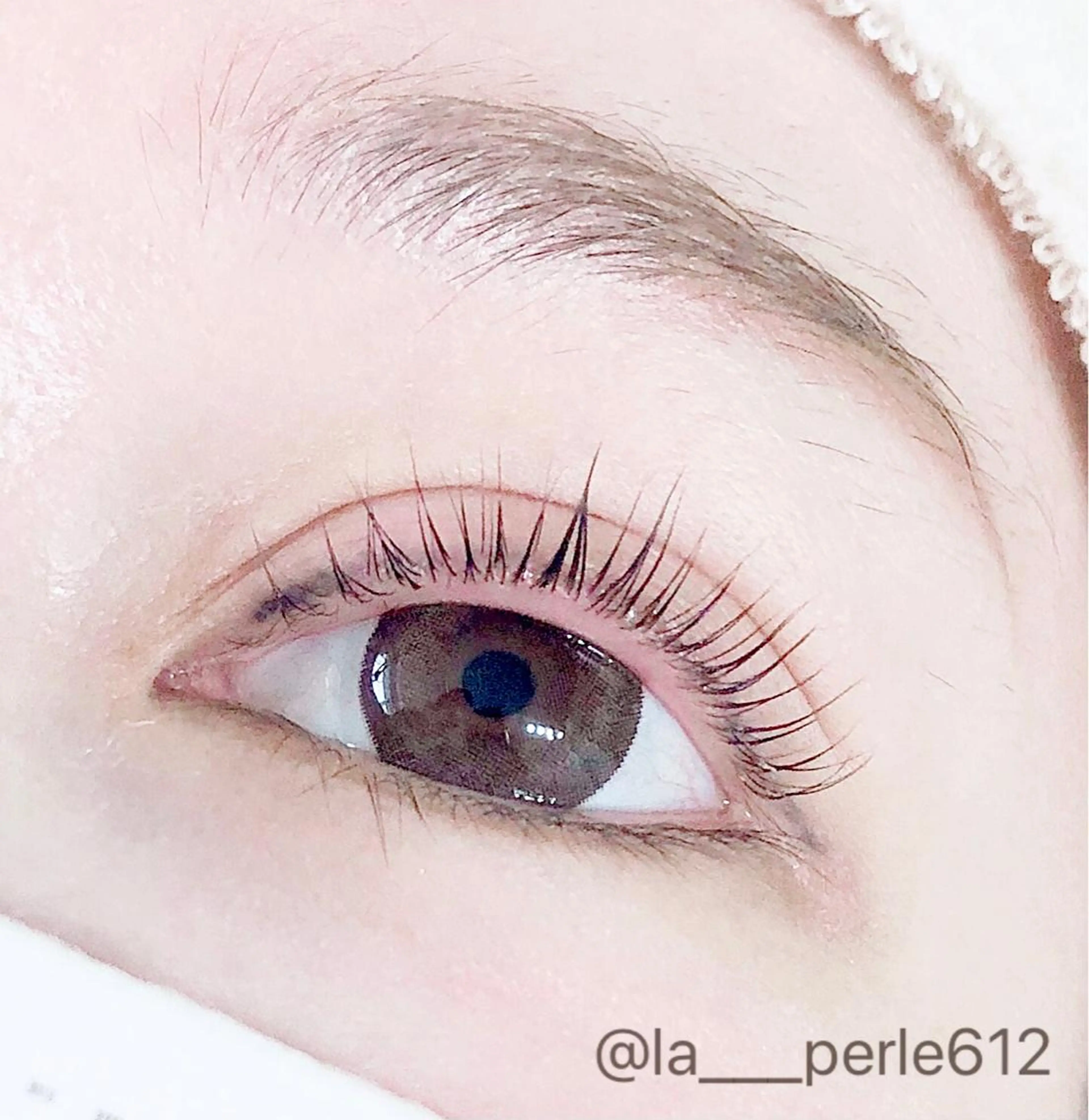 マツエク・マツパ パリジェンヌラッシュリフト LA PERLE所属・LA PERLEのマツエク・マツパデザイン