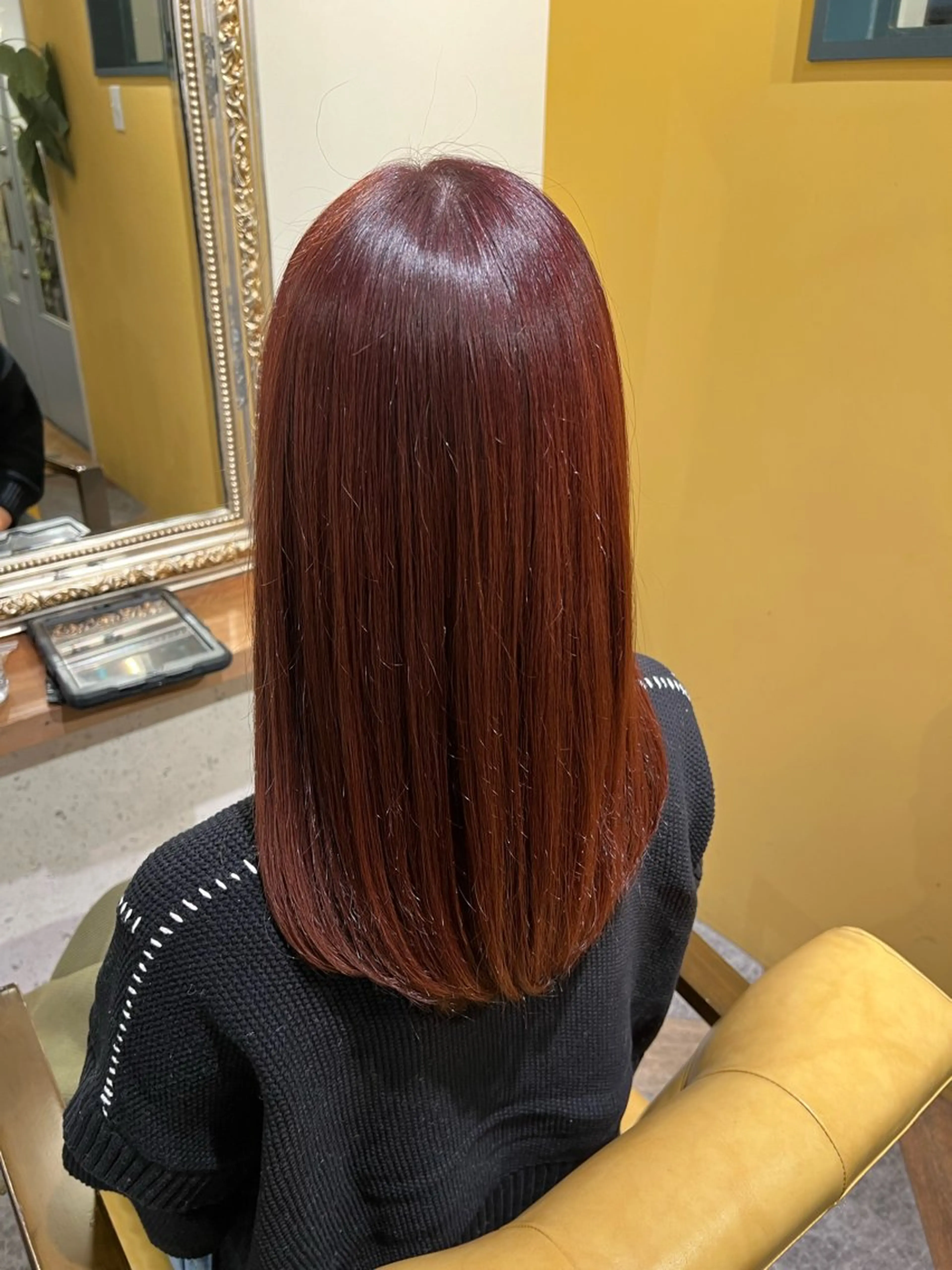 ロング カラー 韓国スタイル🇰🇷 annaのヘアスタイル