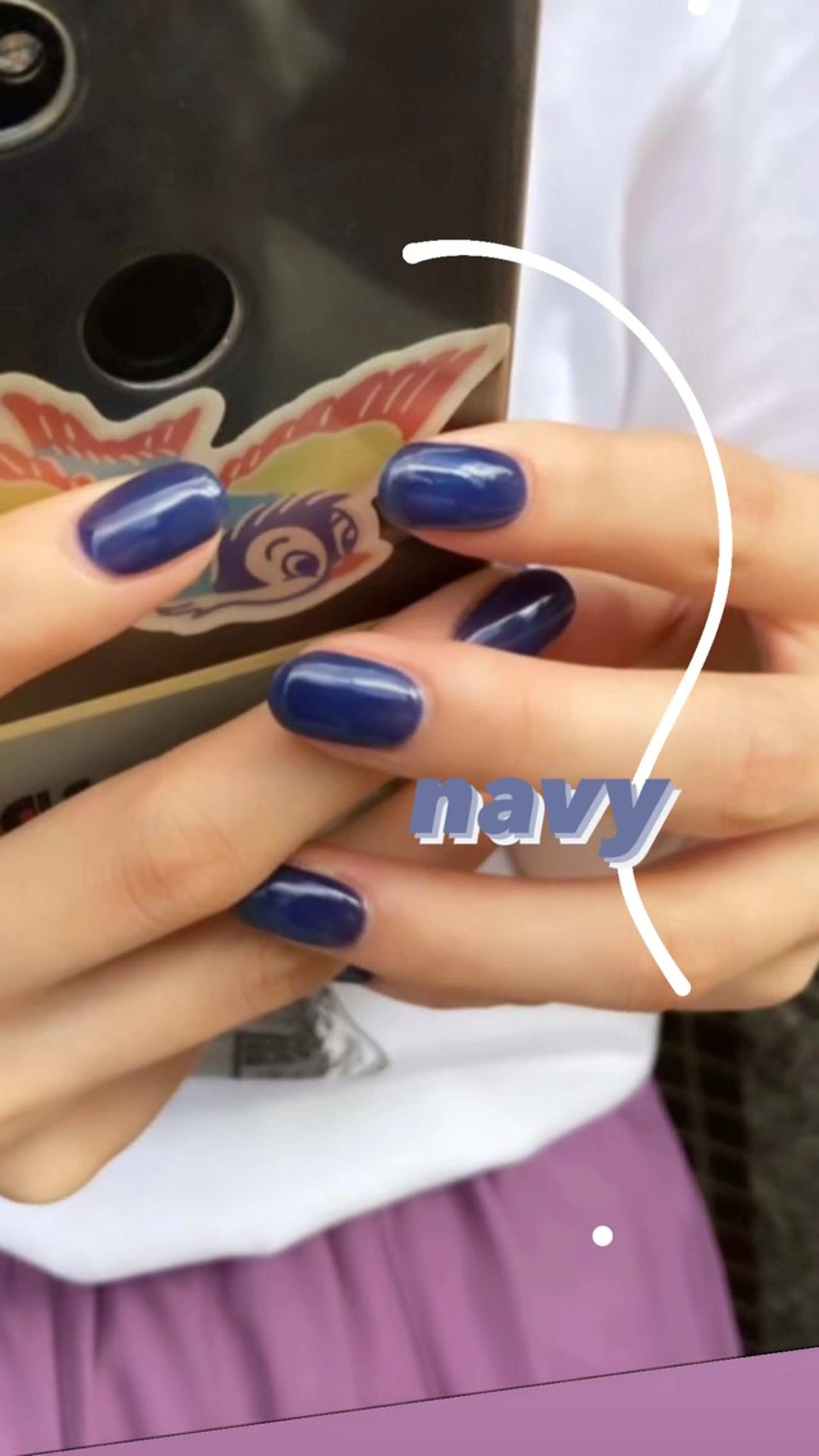 ネイル ネイビー otsurunail (オツルネイル)のネイルデザイン