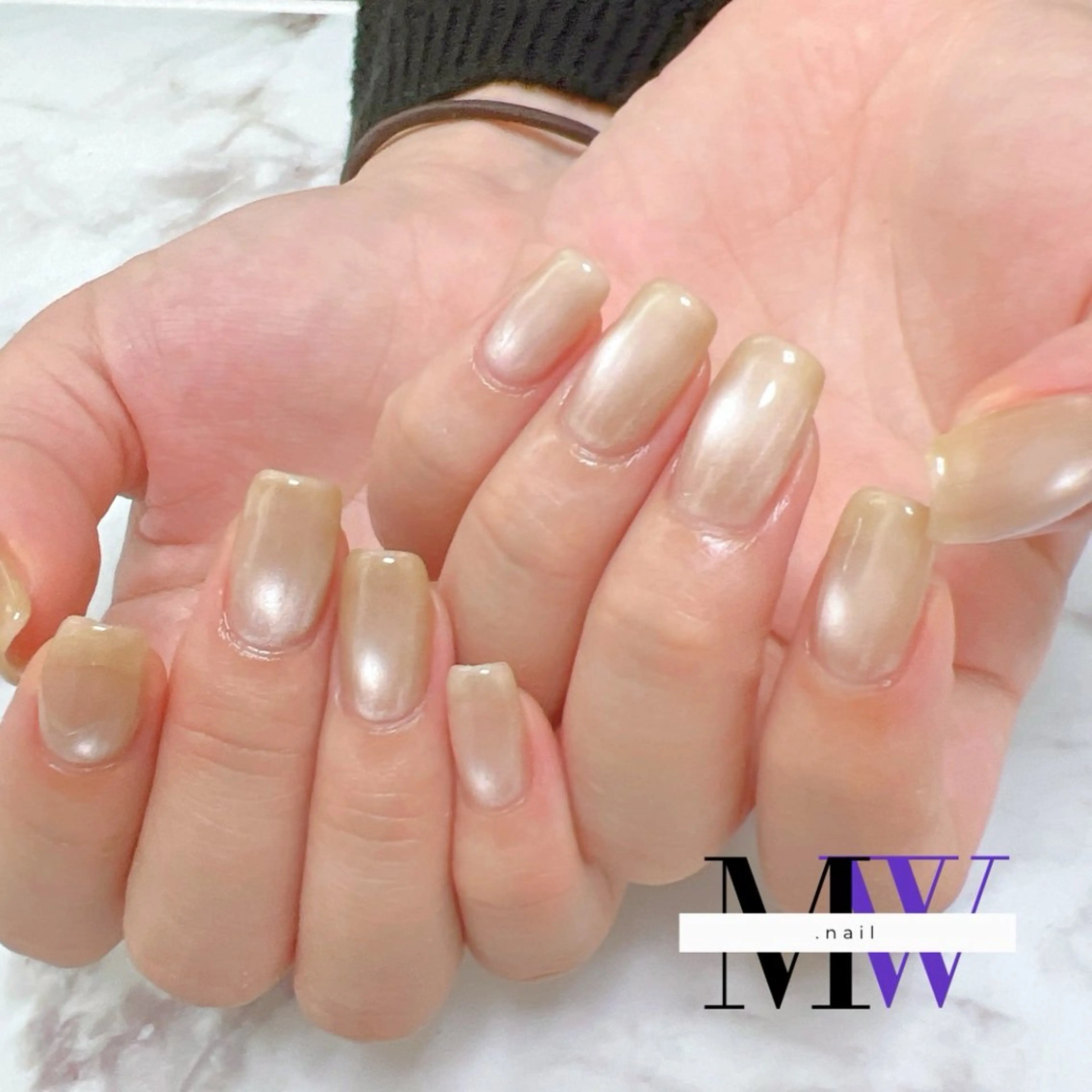 ネイル マグネットネイル ハンドネイル MW .nailのネイルデザイン