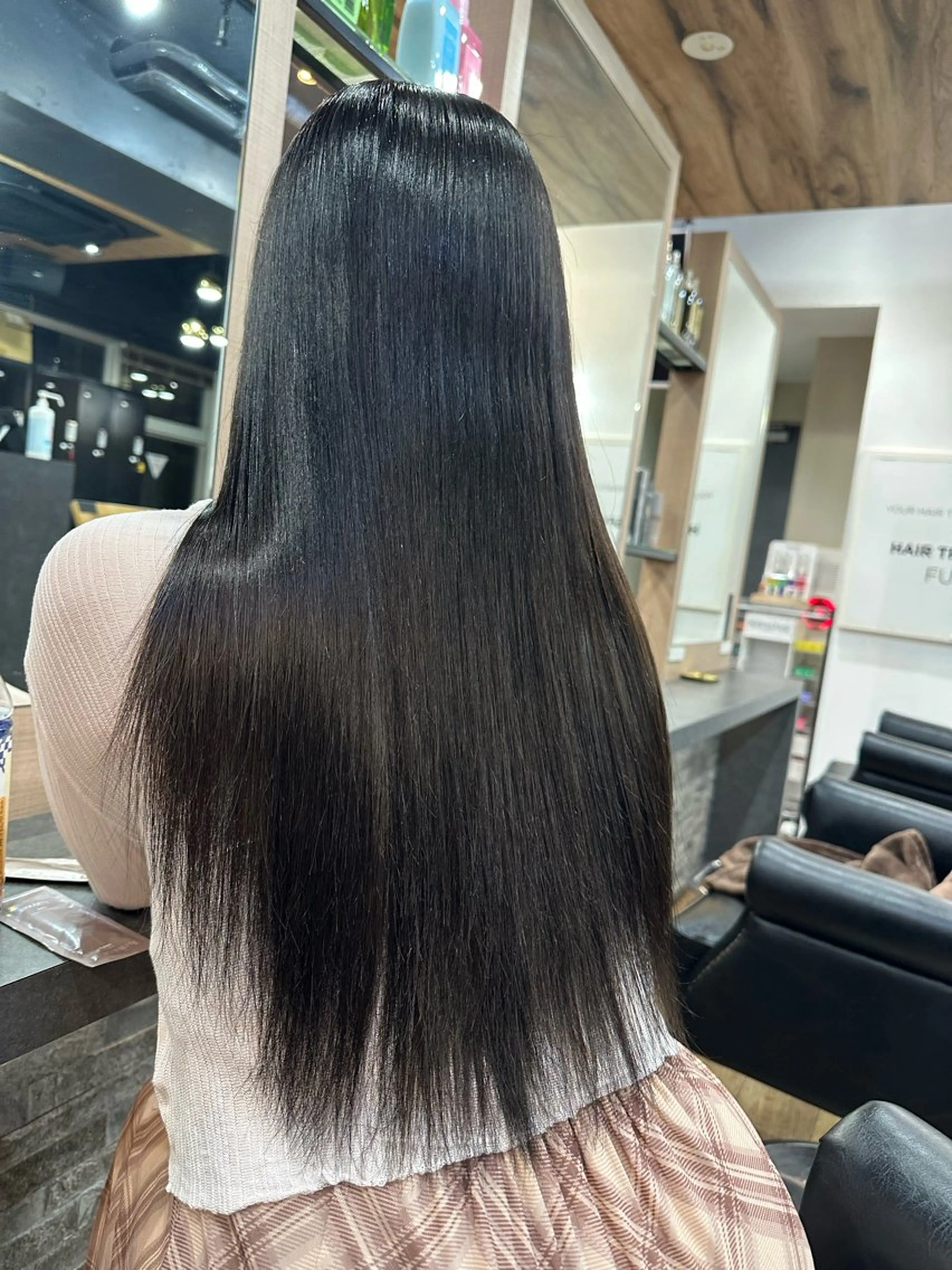 ロング ヘアカラー 横浜lapis amaneのヘアスタイル