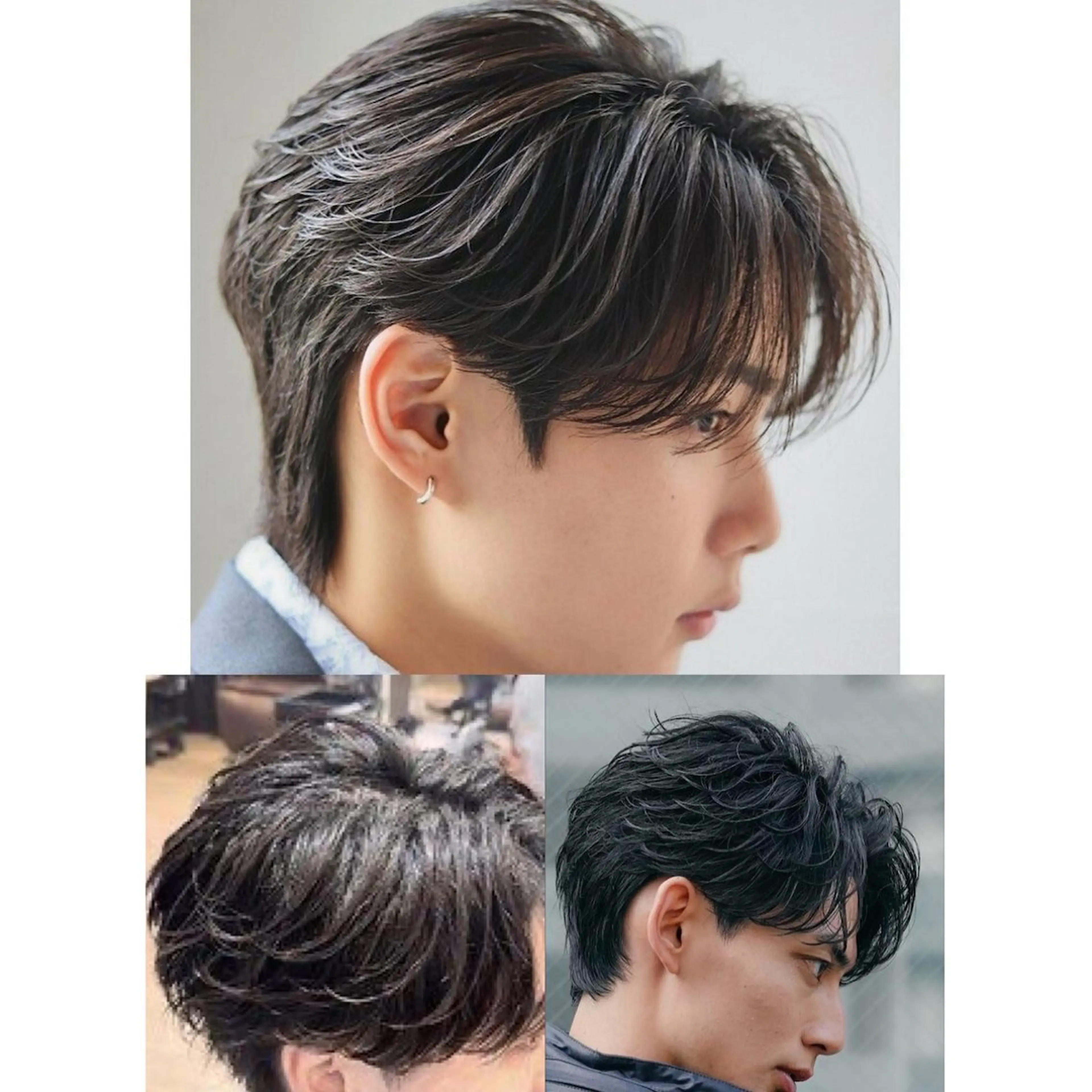 💈メンズフェザーパーマの写真