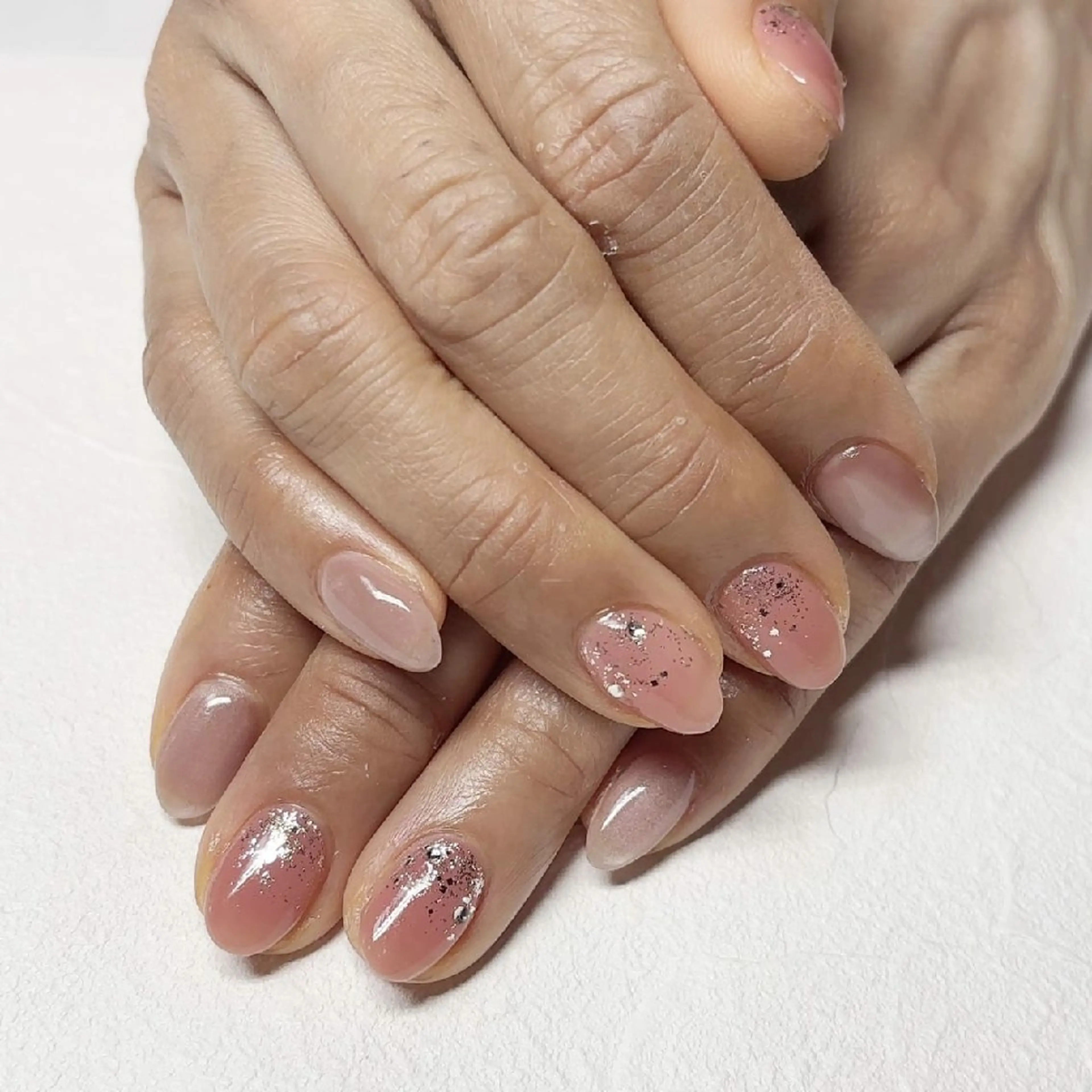 ネイル 韓国ネイル ピンク JULIE NAILのネイルデザイン