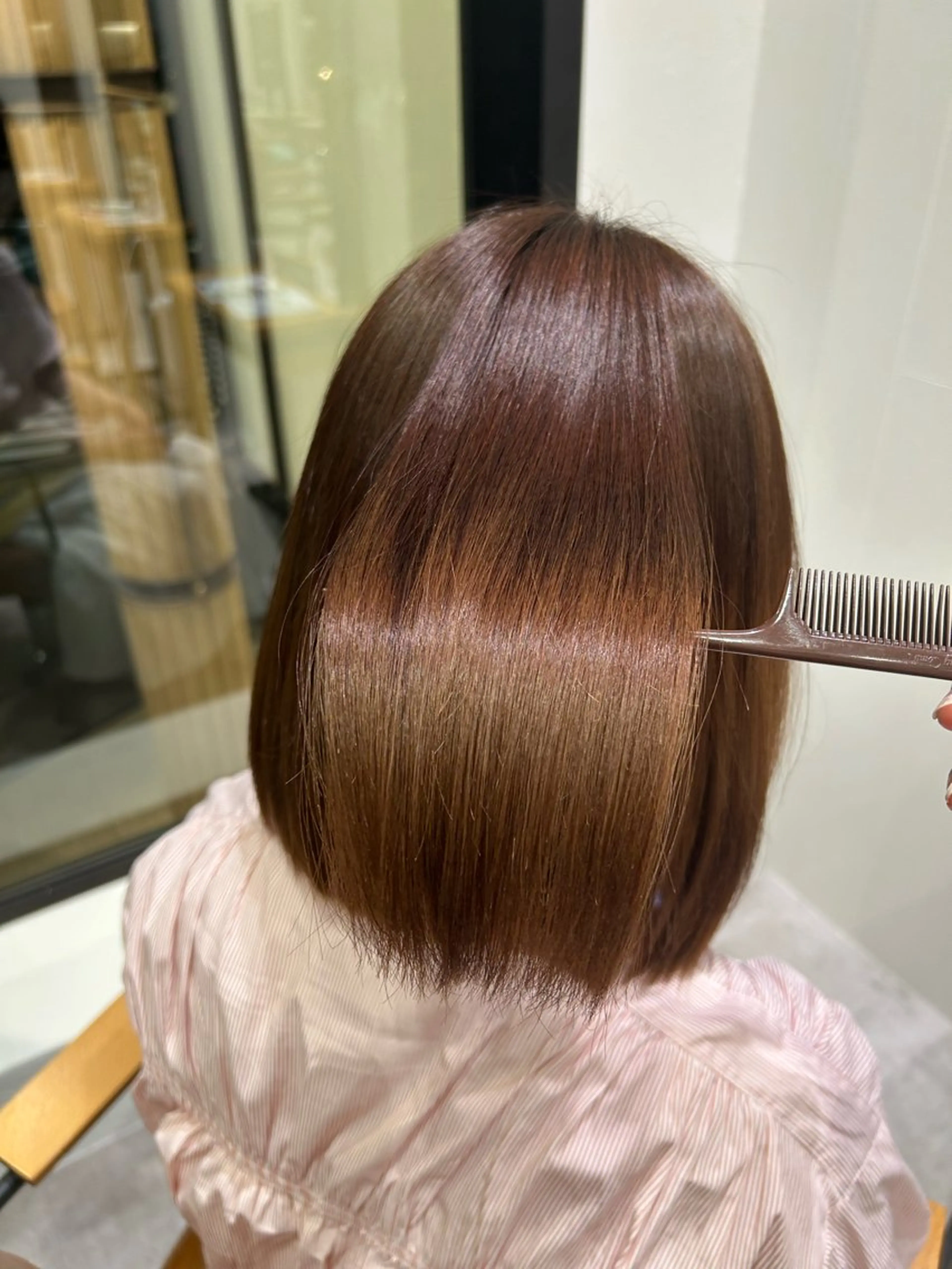 ミディアム 可愛いを仕込む🩰 透明感ヘア／海琴のヘアスタイル