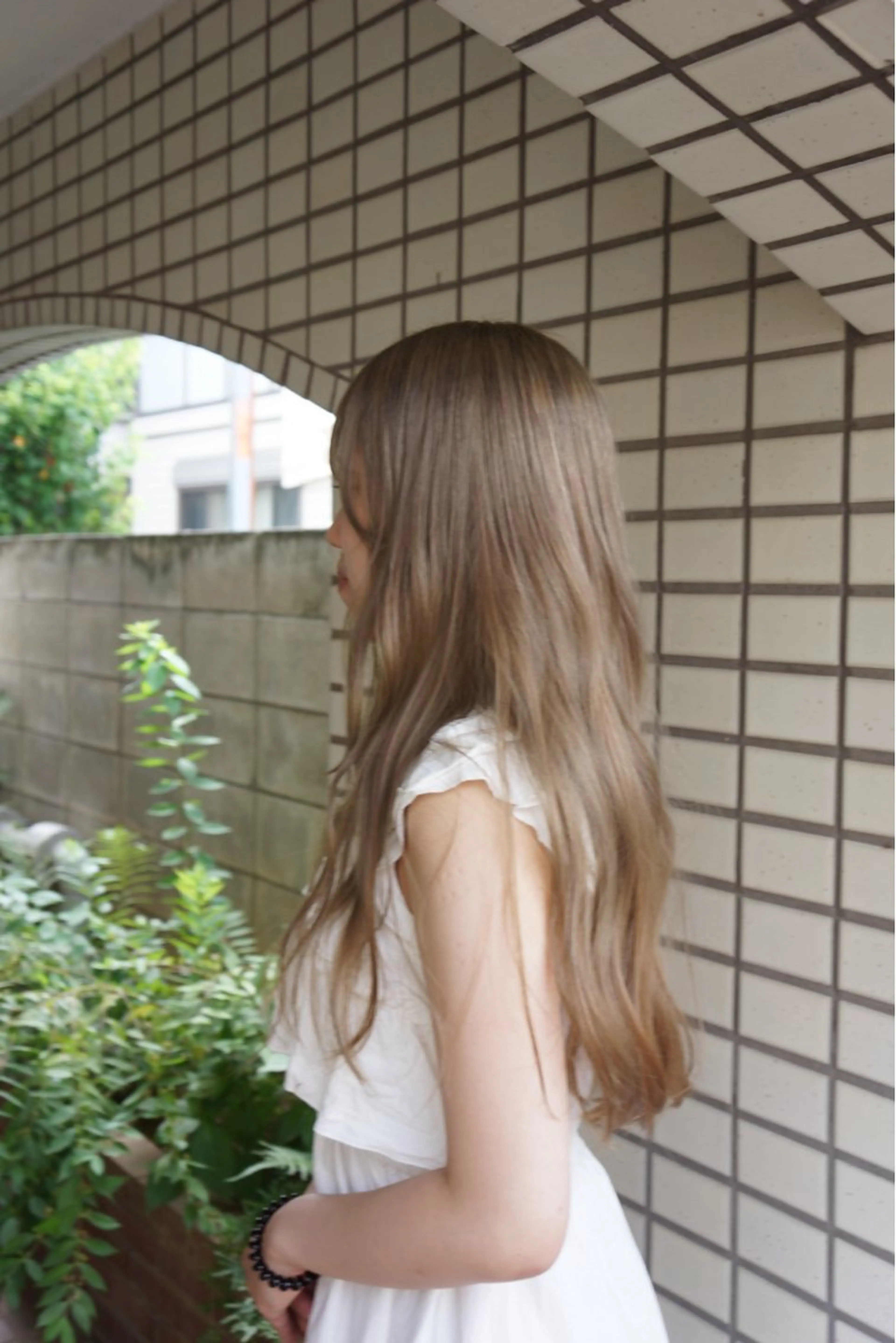 ロング ヘアカラー 愛心manami HOPEのヘアスタイル