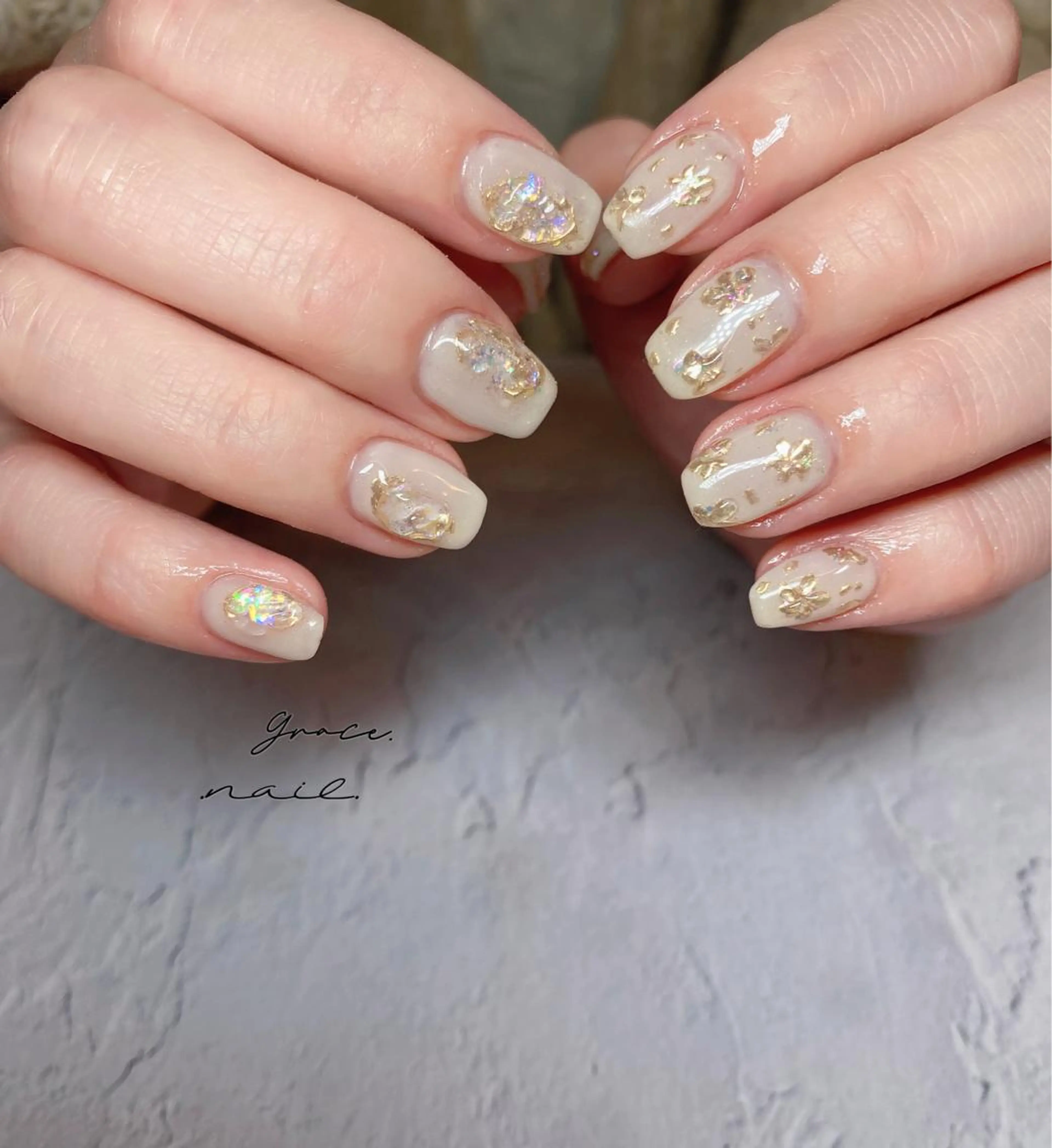 ネイル ハンドネイル ☆*。Grace Nail。*☆のネイルデザイン