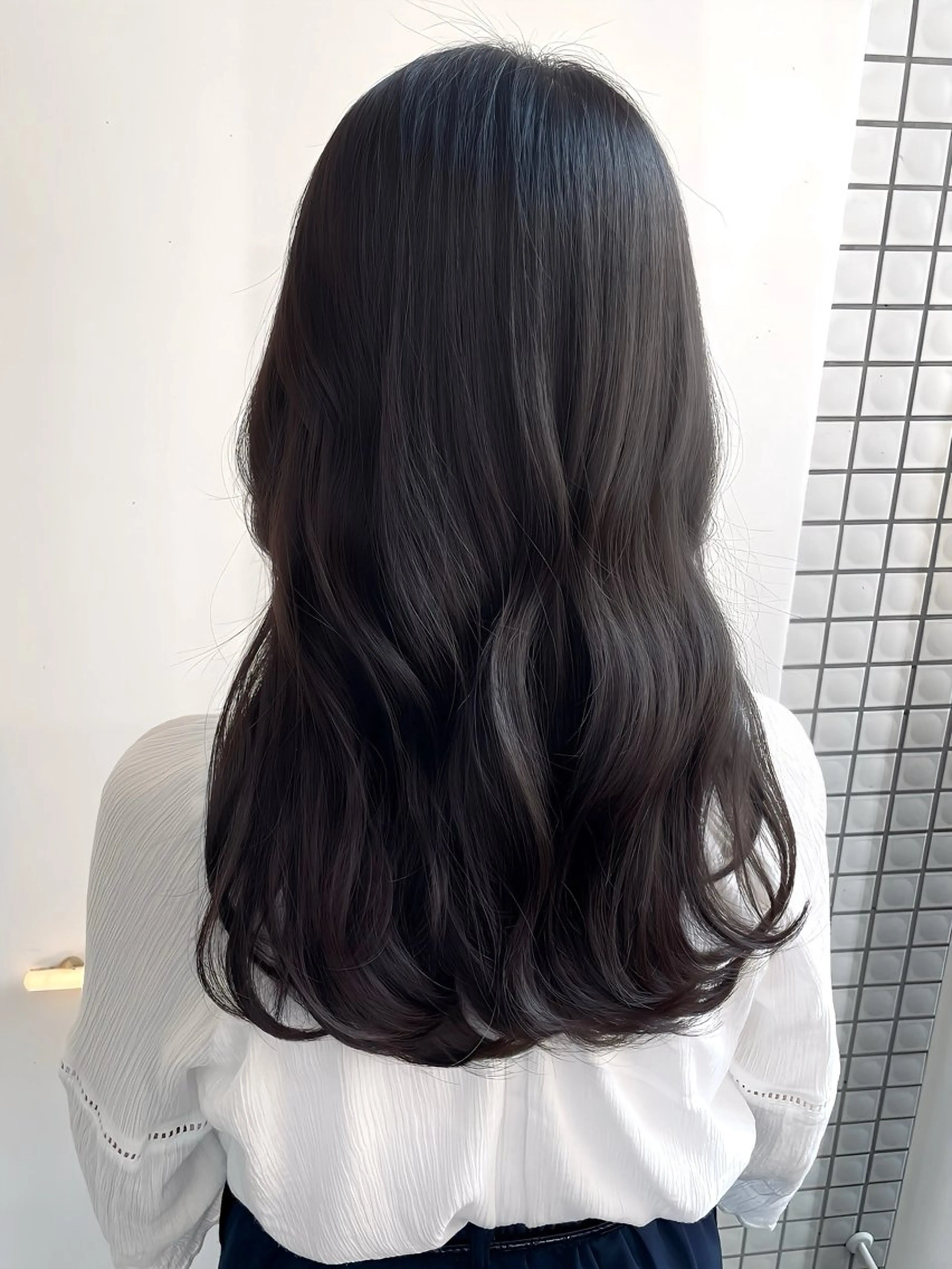 セミロング カラー Large 都筑雅人のヘアスタイル