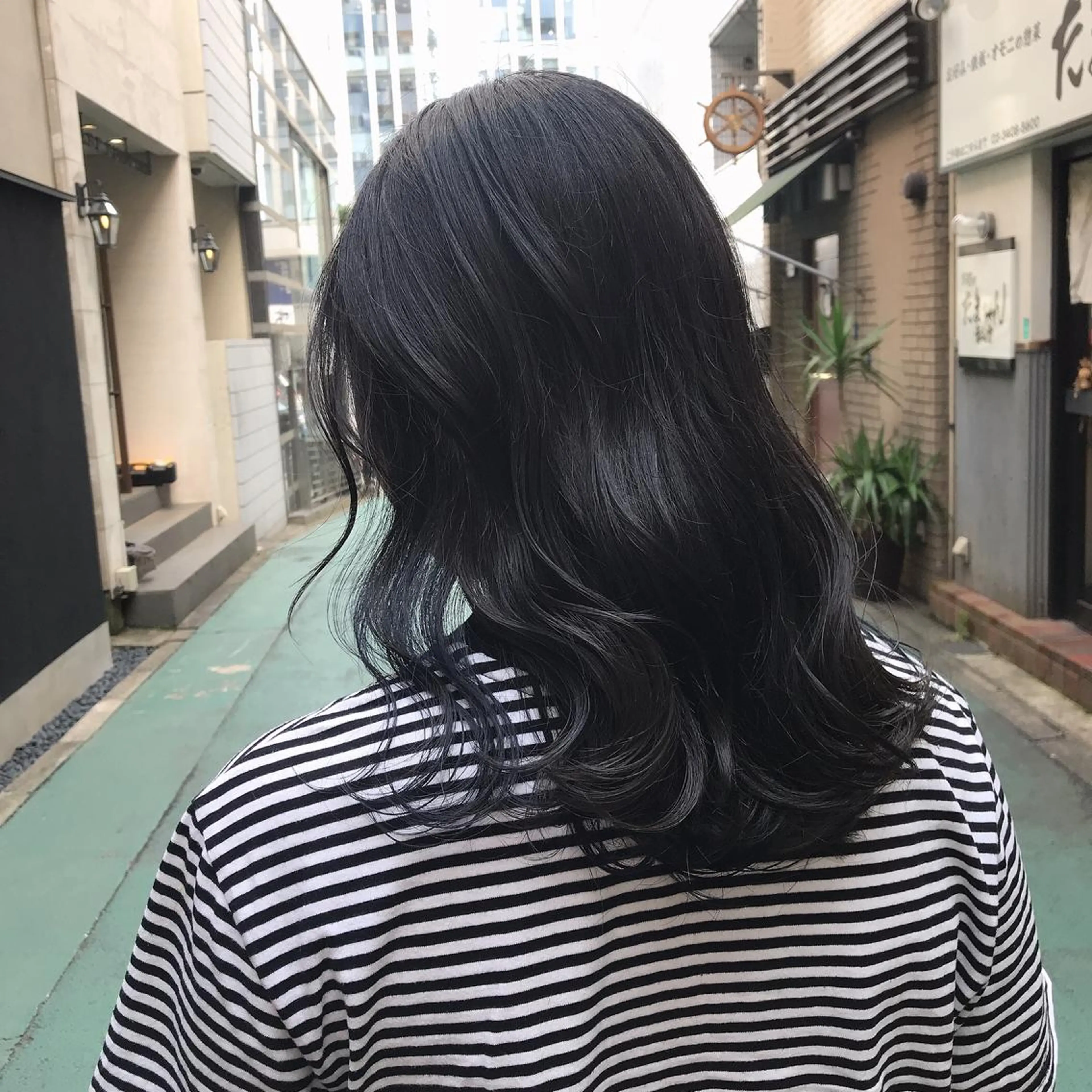 セミロング カラー ヘアアレンジ ヘアカラー トリートメント 【代表】 たき〜のヘアスタイル