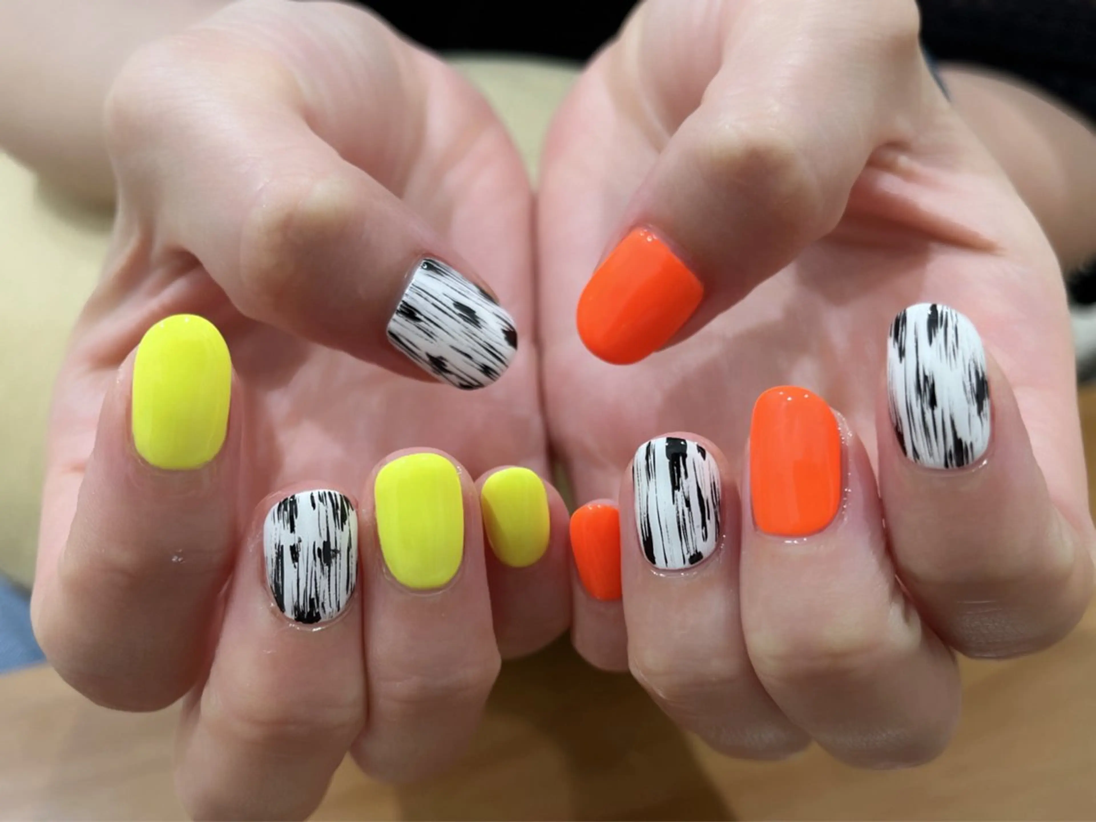 ネイル 持ち込み ハンドネイル 中川 愛理のネイルデザイン