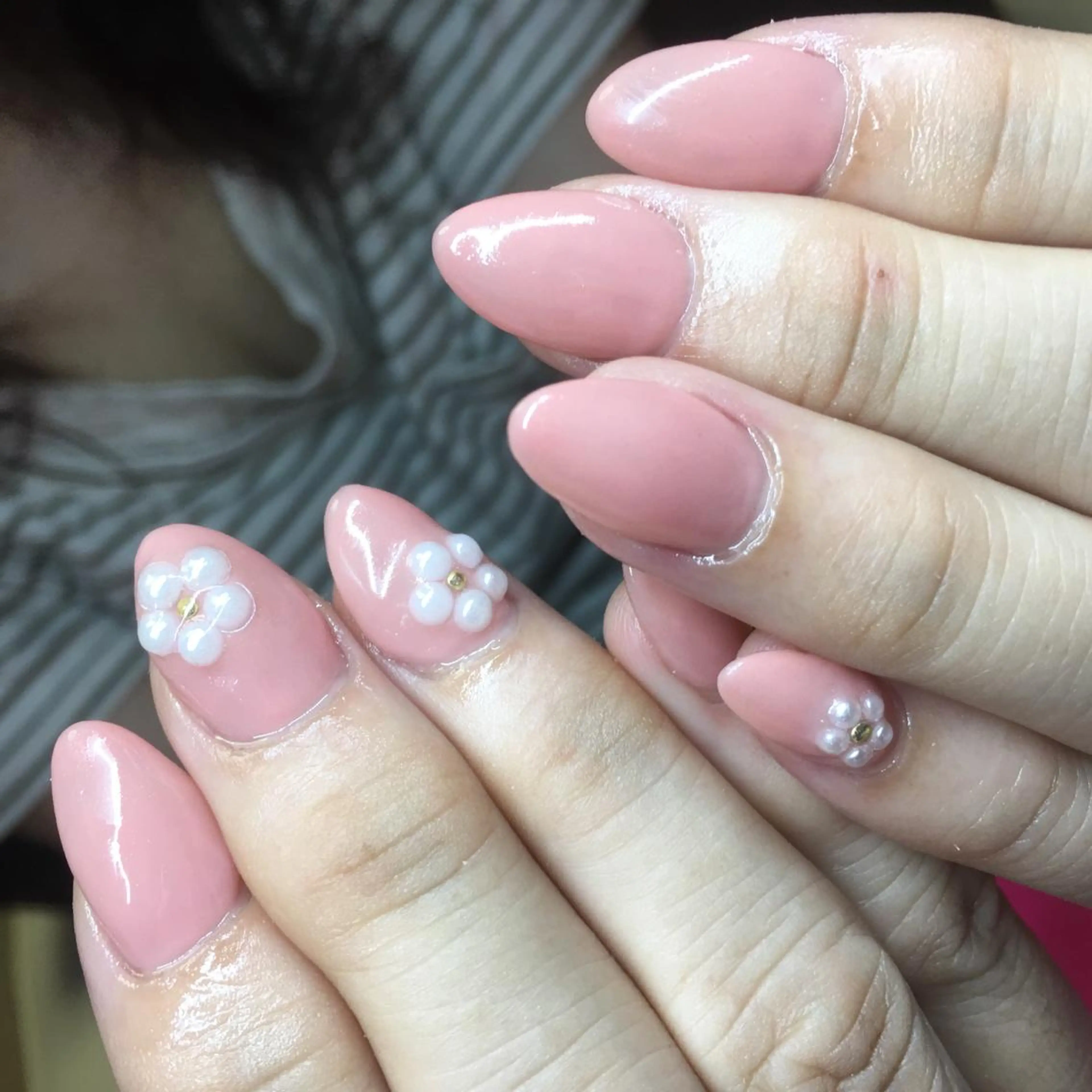 ネイル ピンク Nail Salon espritのネイルデザイン