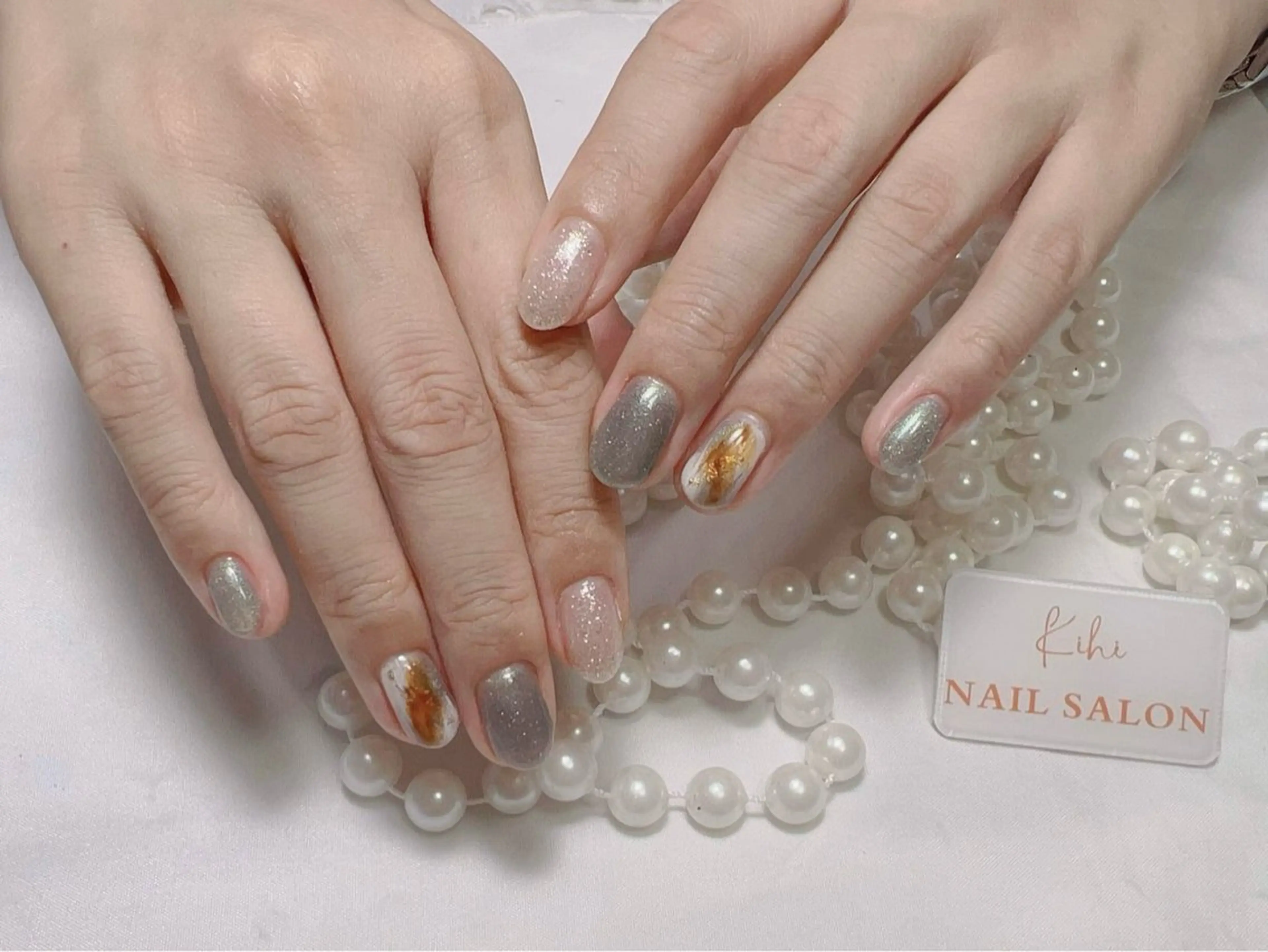 ネイル アートネイル フレンチネイル ジェルネイル グラデーション 韓国ネイル ハンドネイル ハンドケア さくら💮💮 【オフ無料】のネイルデザイン