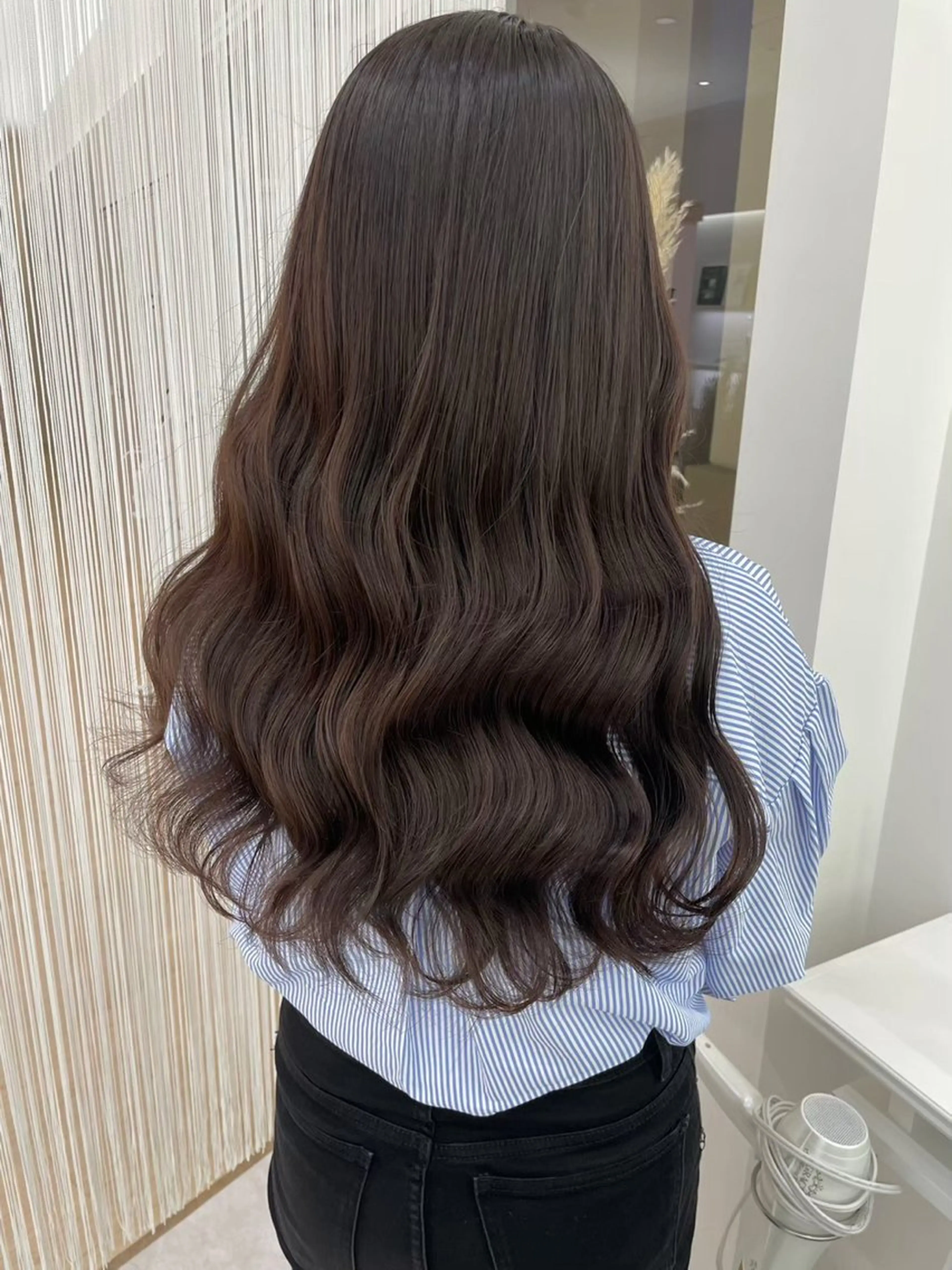 ロング カラー ヘアカラー ParveMix🍀 藤原愛未のヘアスタイル