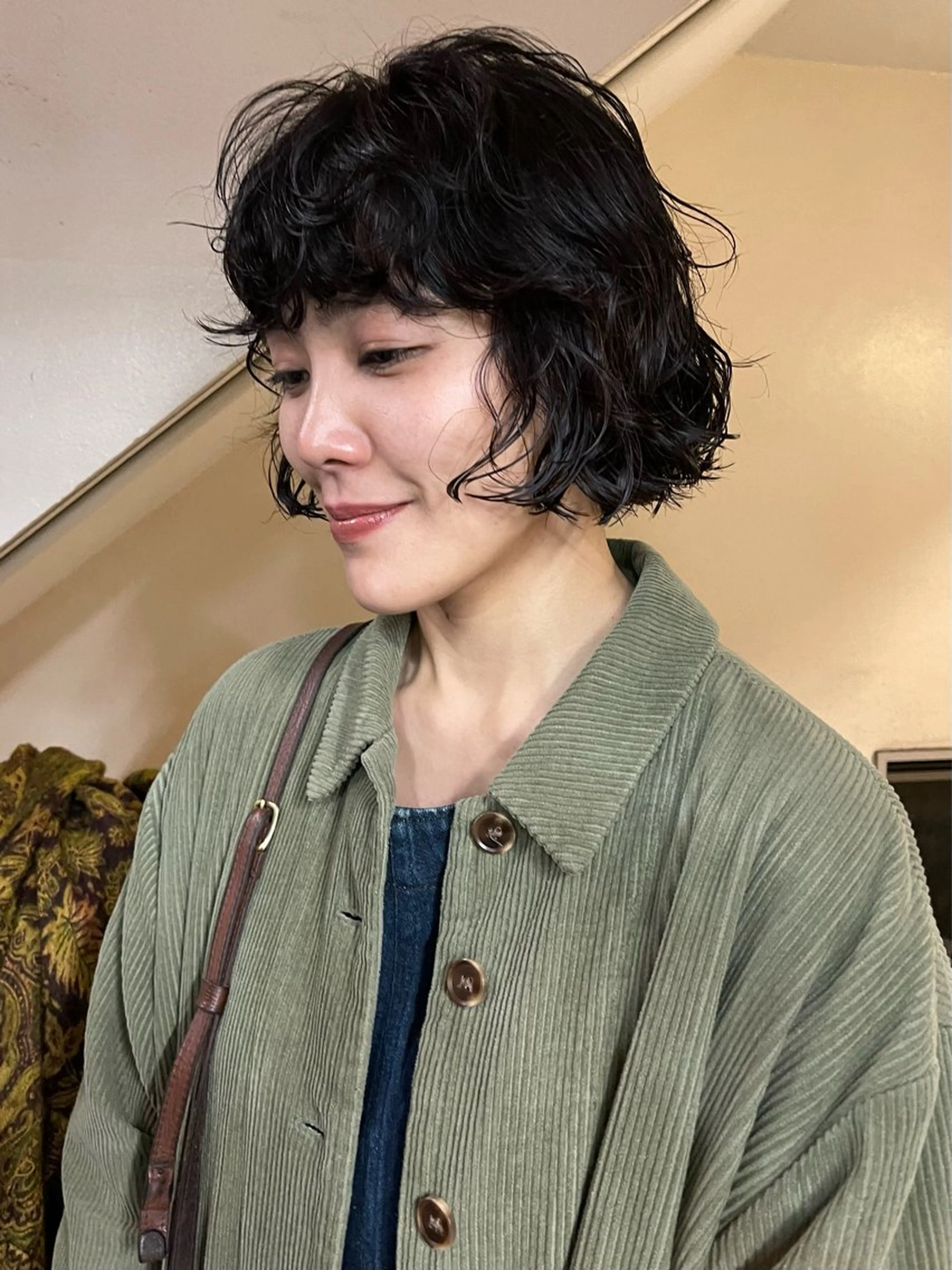 ミディアム カット ヘアカラー パーマ トリートメント ヘアセット 安部佑哉/ハイトーン /レイヤー/ブリーチのヘアスタイル