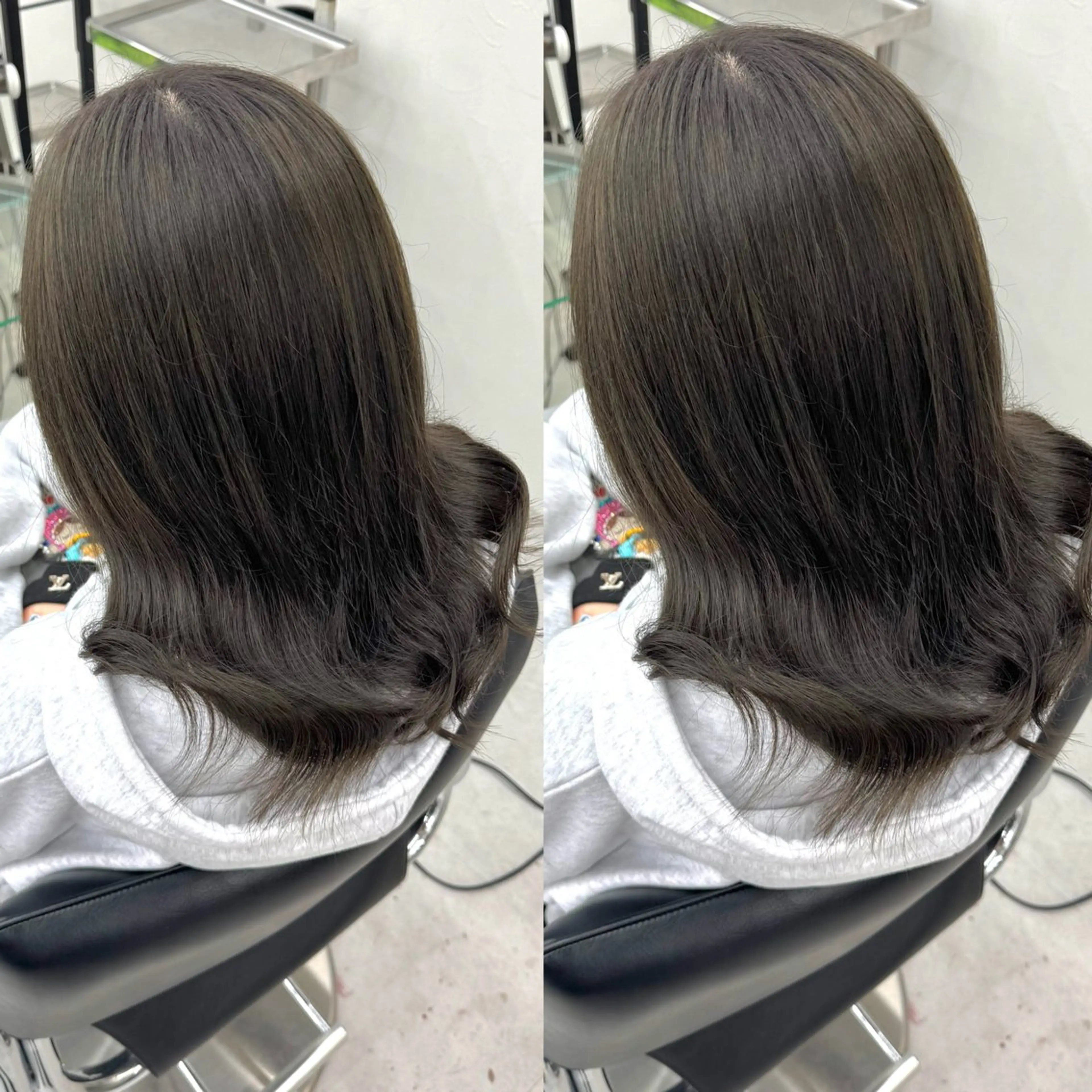 カラー ヘアカラー ヘアメ🎀推しカラー 🥣横浜/しほ🧸のヘアスタイル