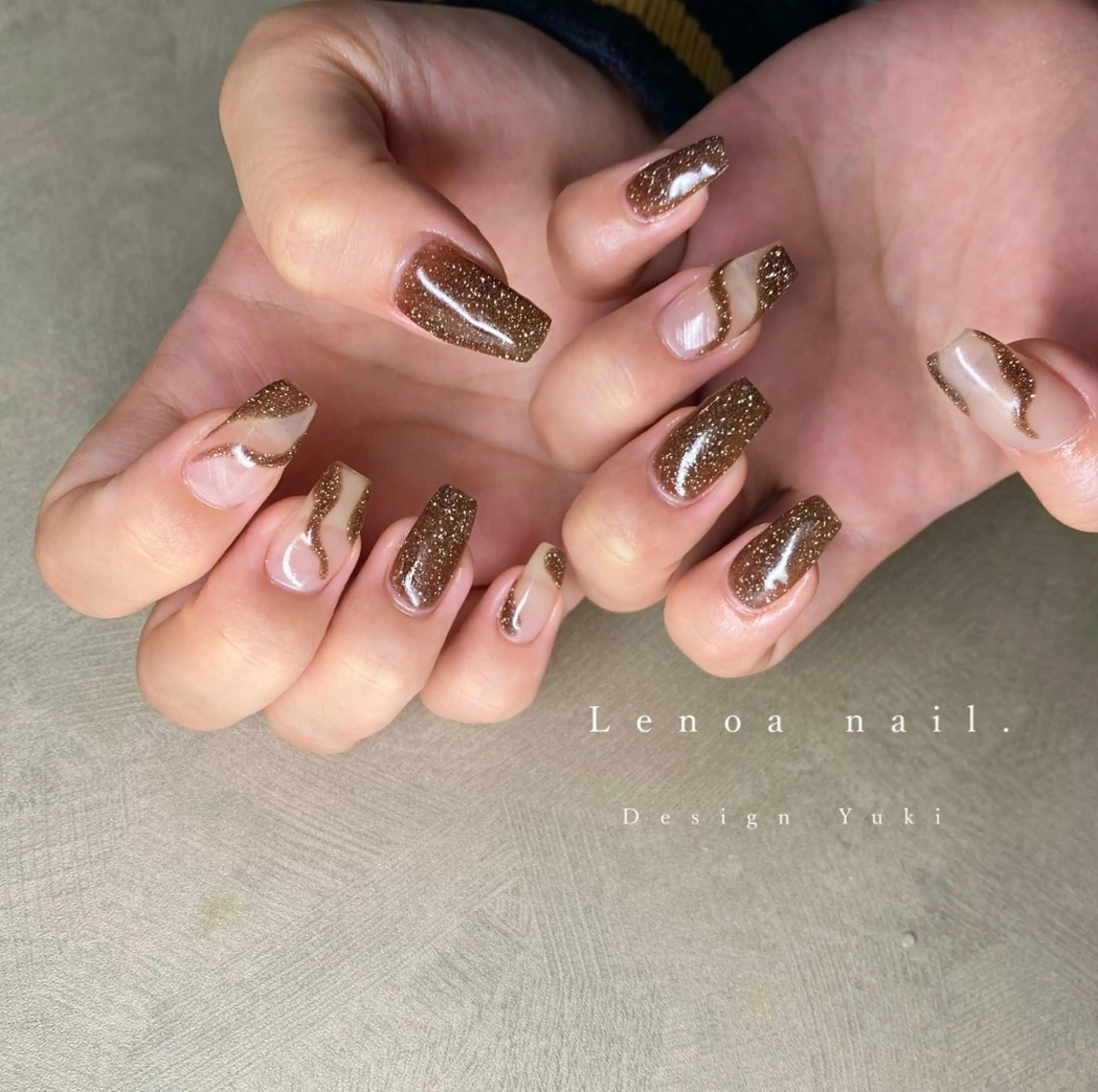 ネイル ハンドネイル Lenoa Yukiのネイルデザイン