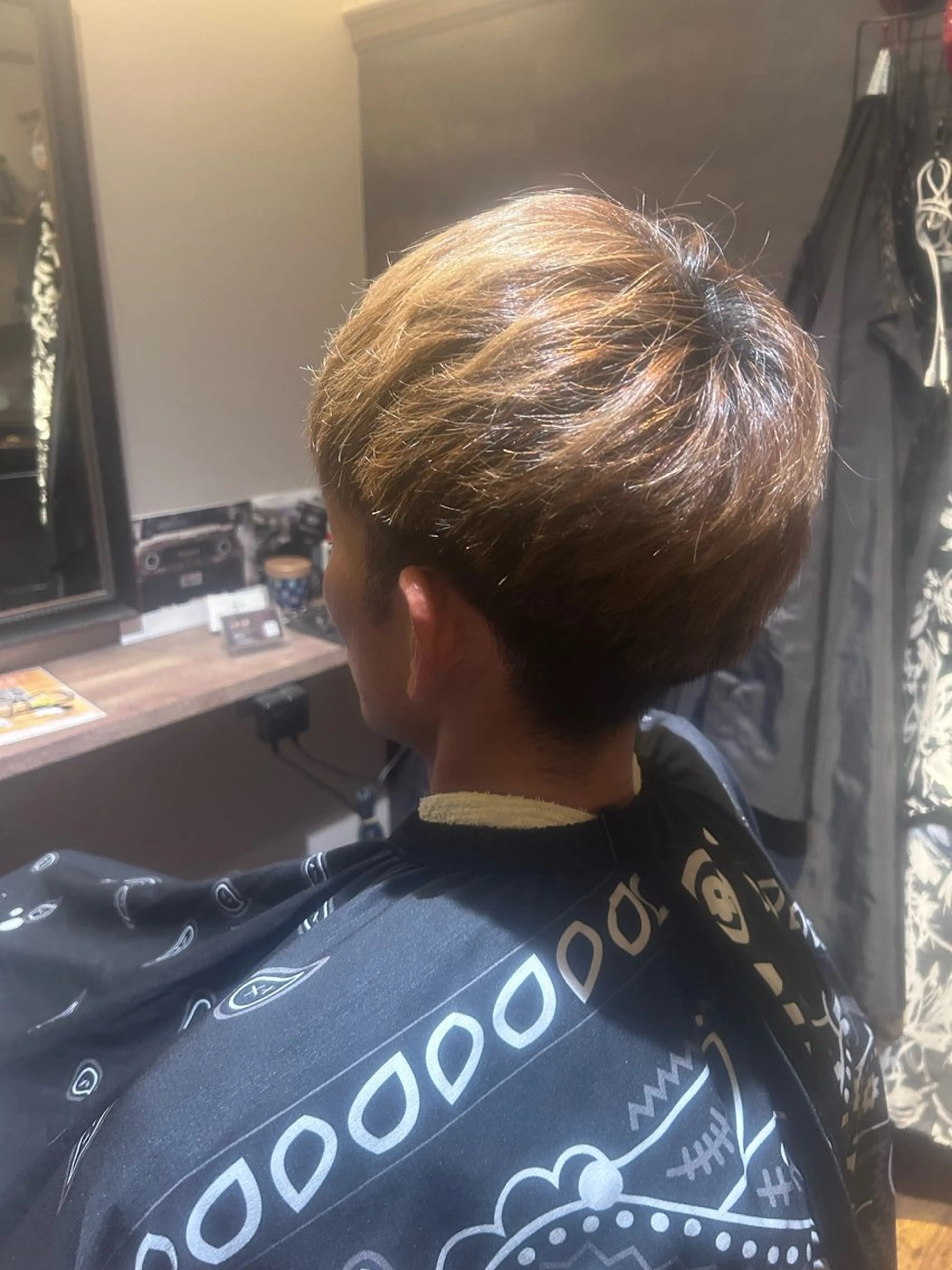 ミディアム カット ex-fa for men 早藤朋哉のヘアスタイル