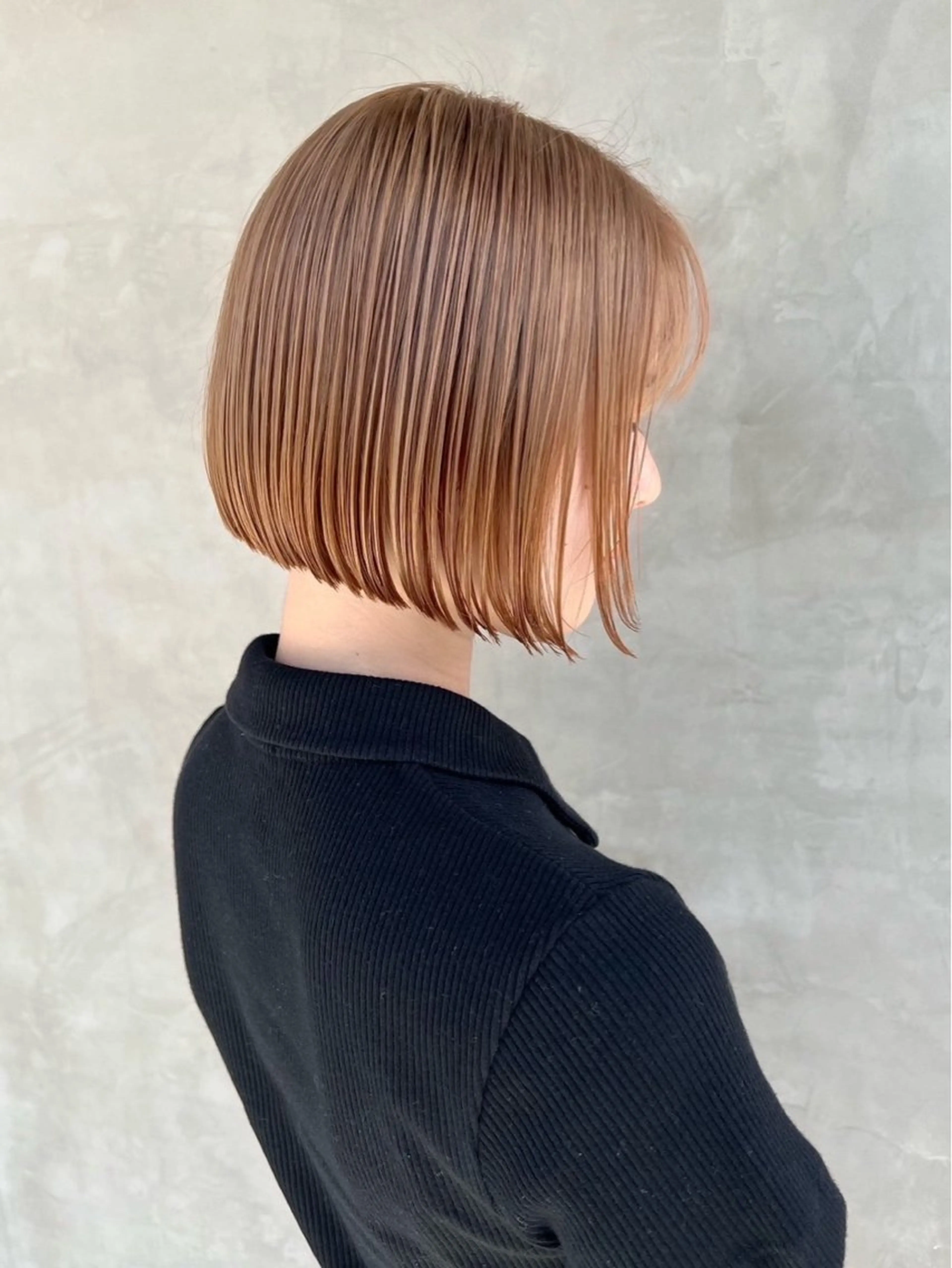 ショート ボブ レイヤー×髪質改善 hinanoのヘアスタイル