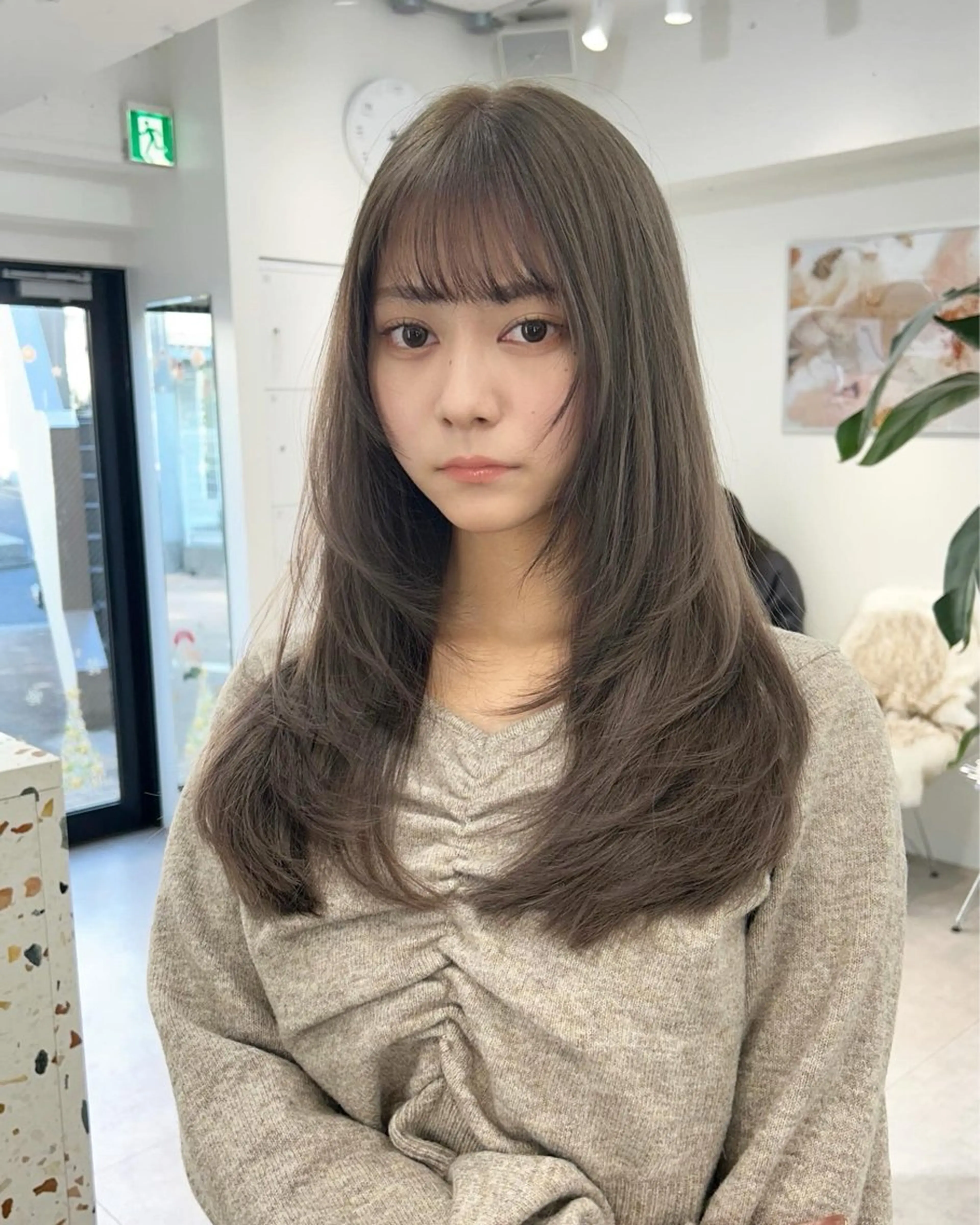 ロング カラー ✨レイヤーカット 海外ヘア/原宿✨のヘアスタイル