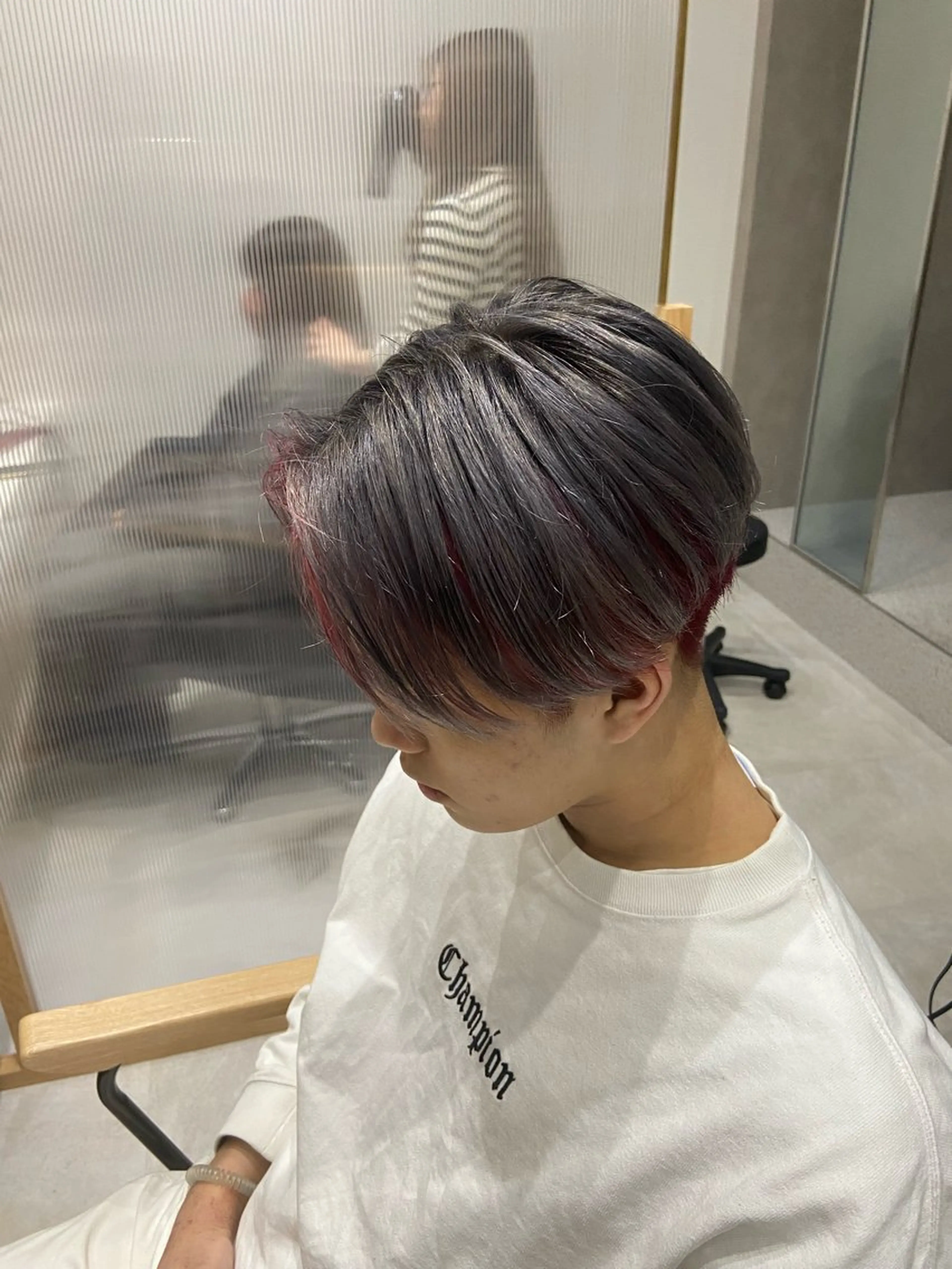 ショート カラー メンズ 🦉静かに過ごしたい 方、個室席🦉タナカのヘアスタイル