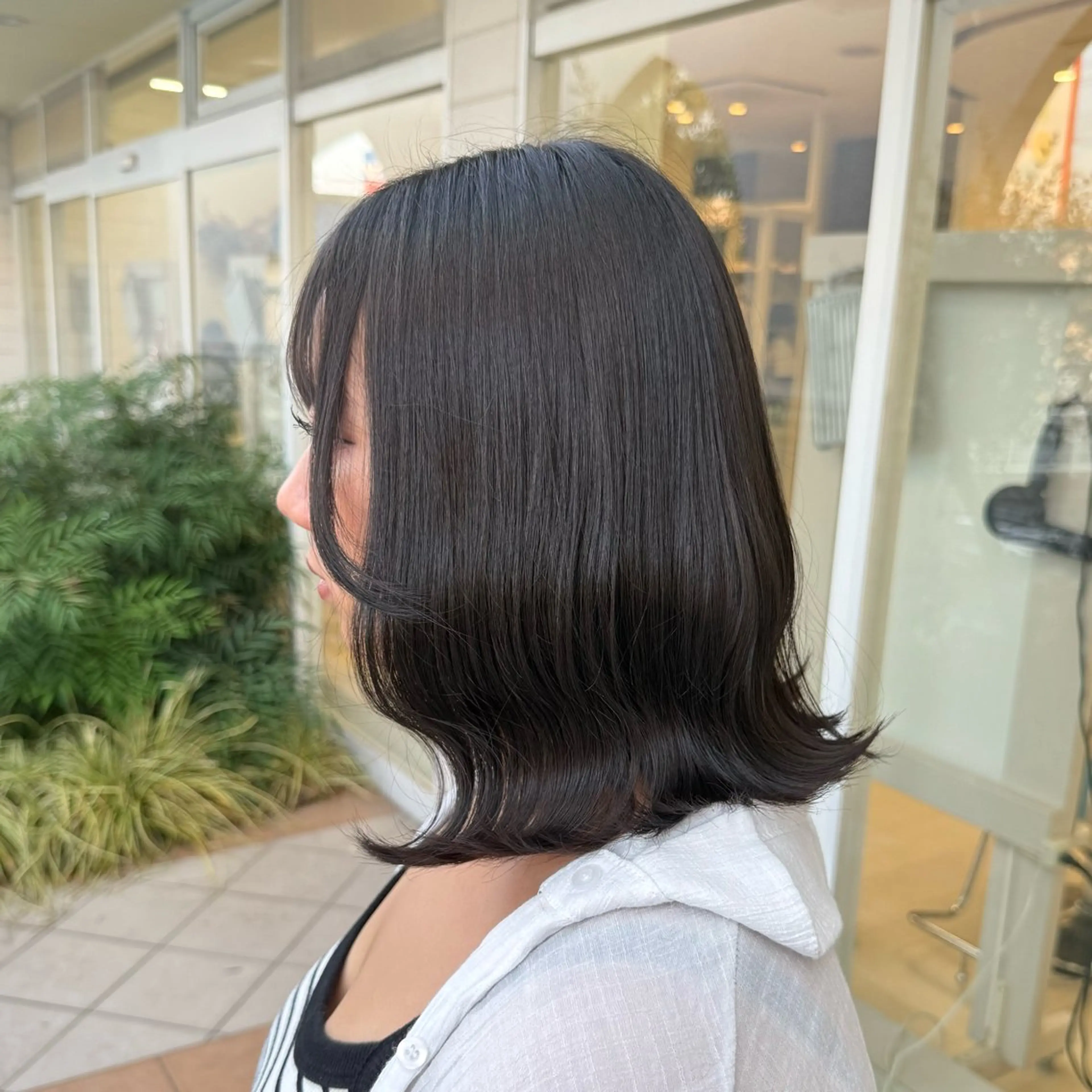 ミディアム カラー ヘアカラー 小玉 みりあのヘアスタイル